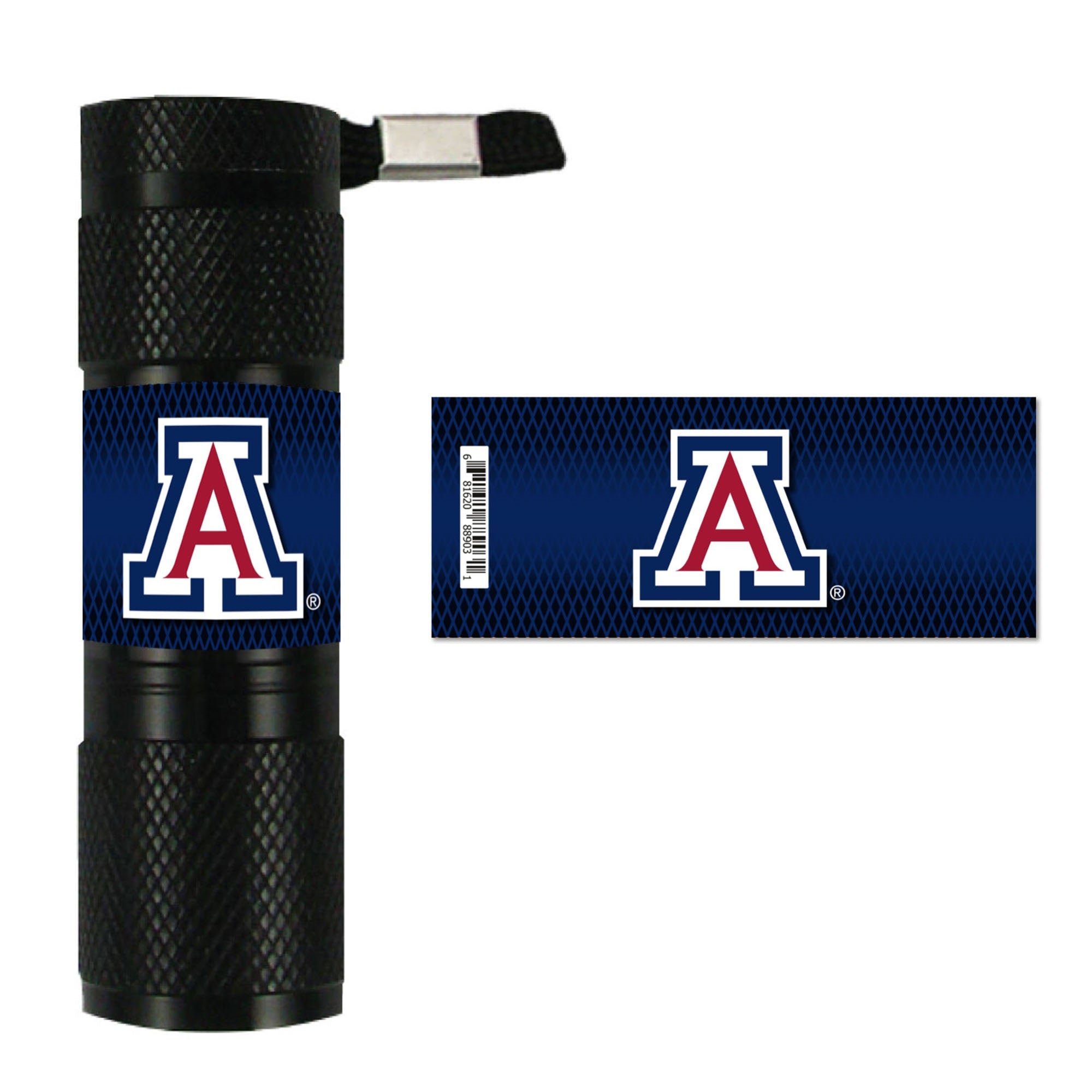 University Of Arizona Led Pocket Flashlight - 3.5In. X 1In.