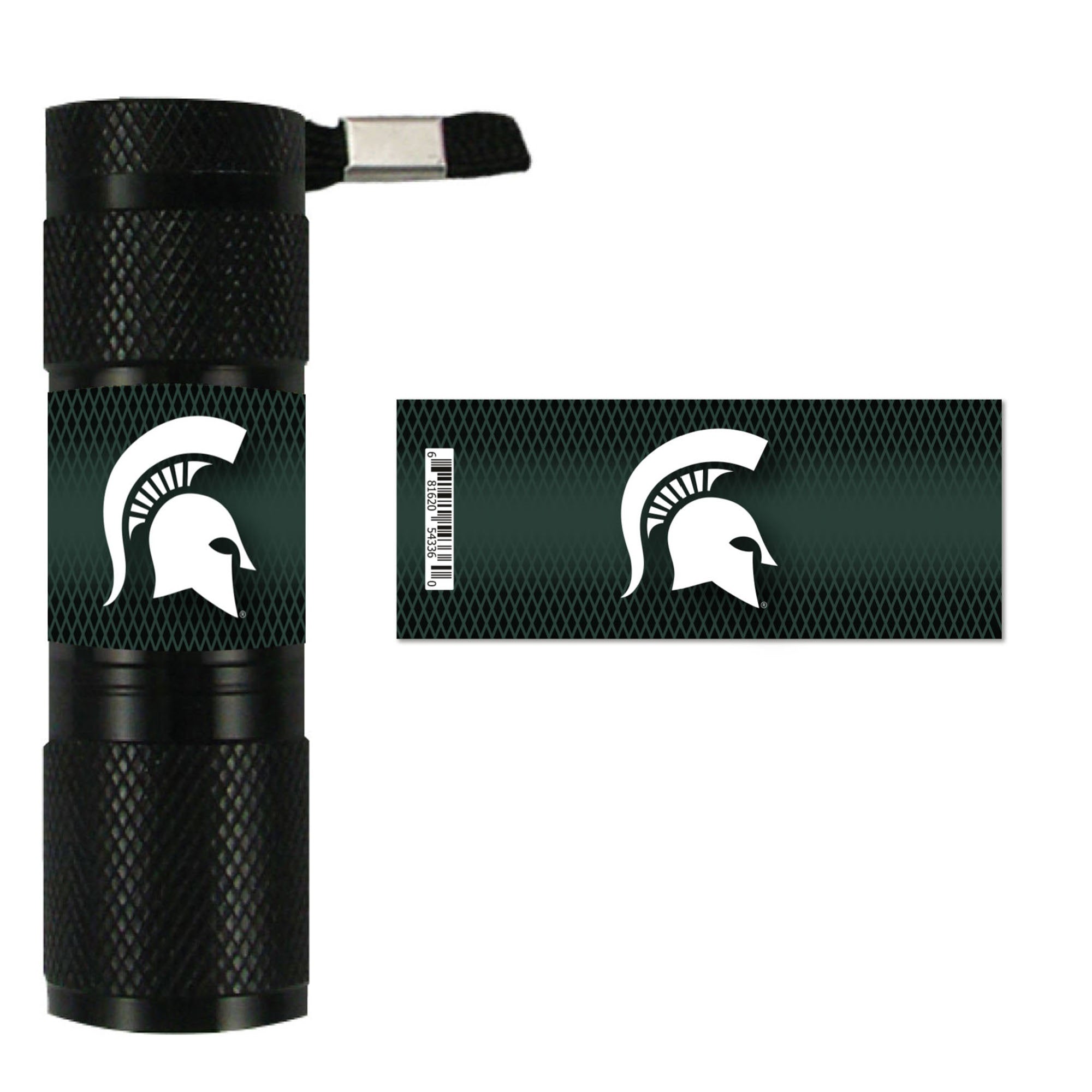 Fanmats 62381 Michigan State University Led Pocket Flashlight - 3.5In. X 1In.