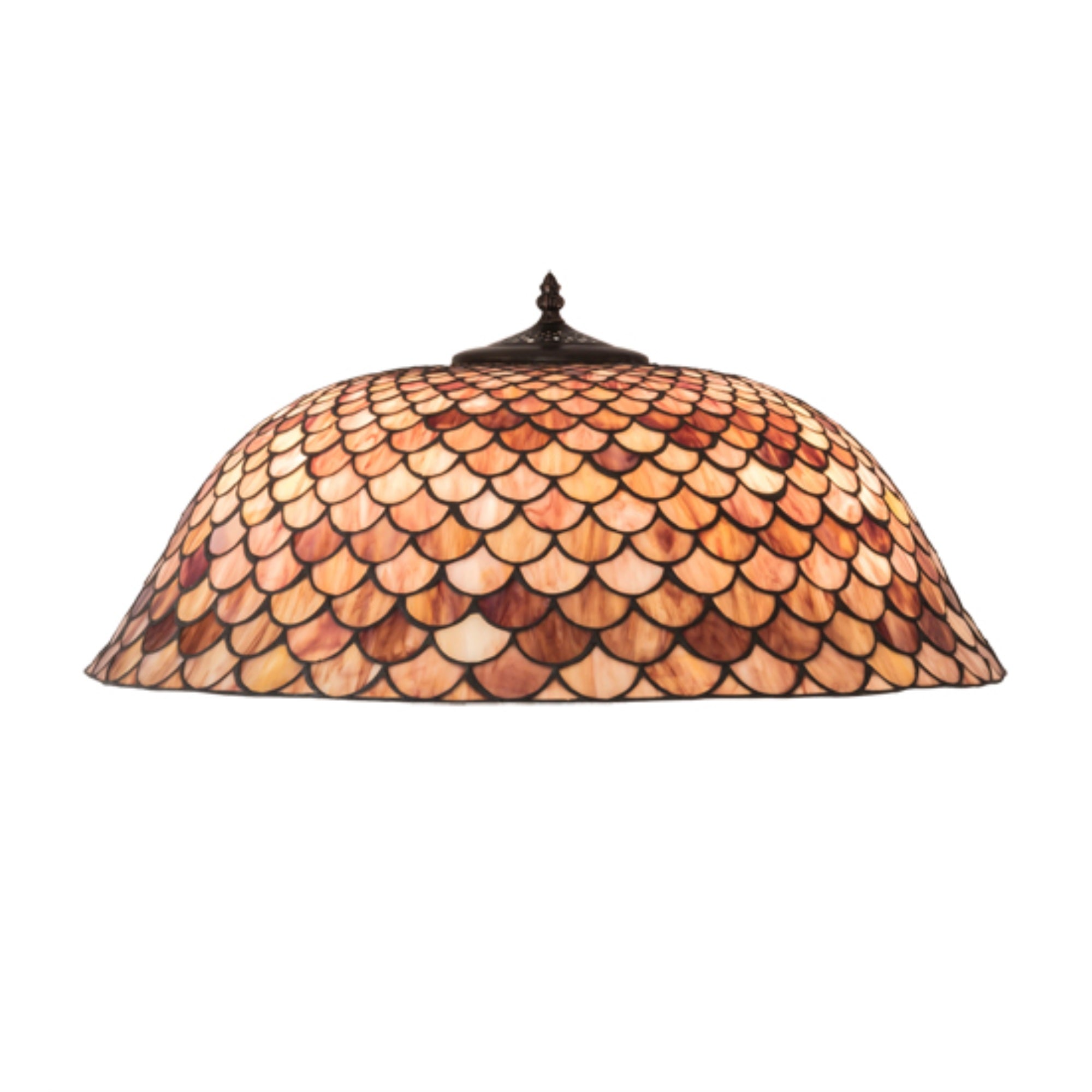 24 inch Wide Tiffany Fishscale Shade