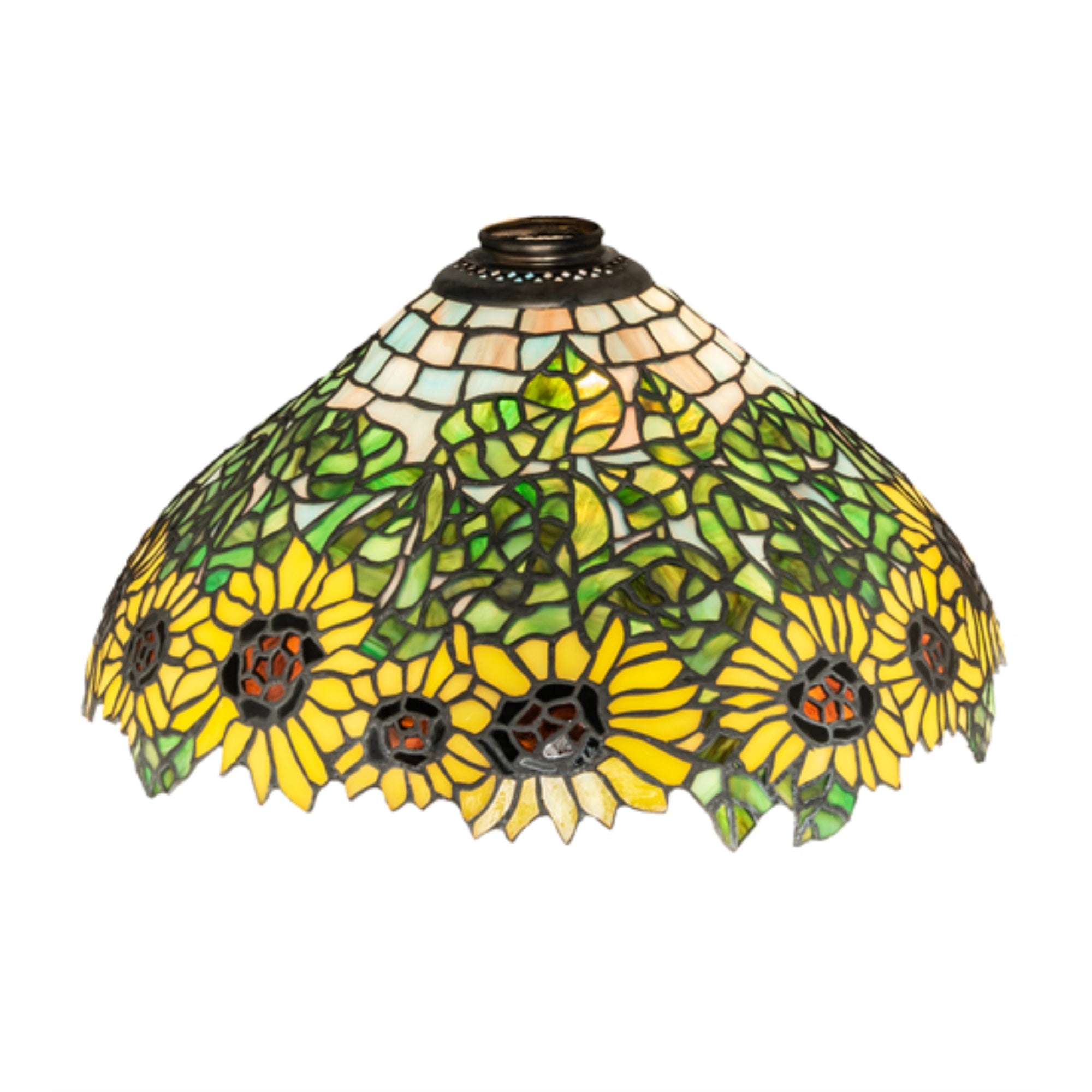 15 inch Wide Wild Sunflower Shade