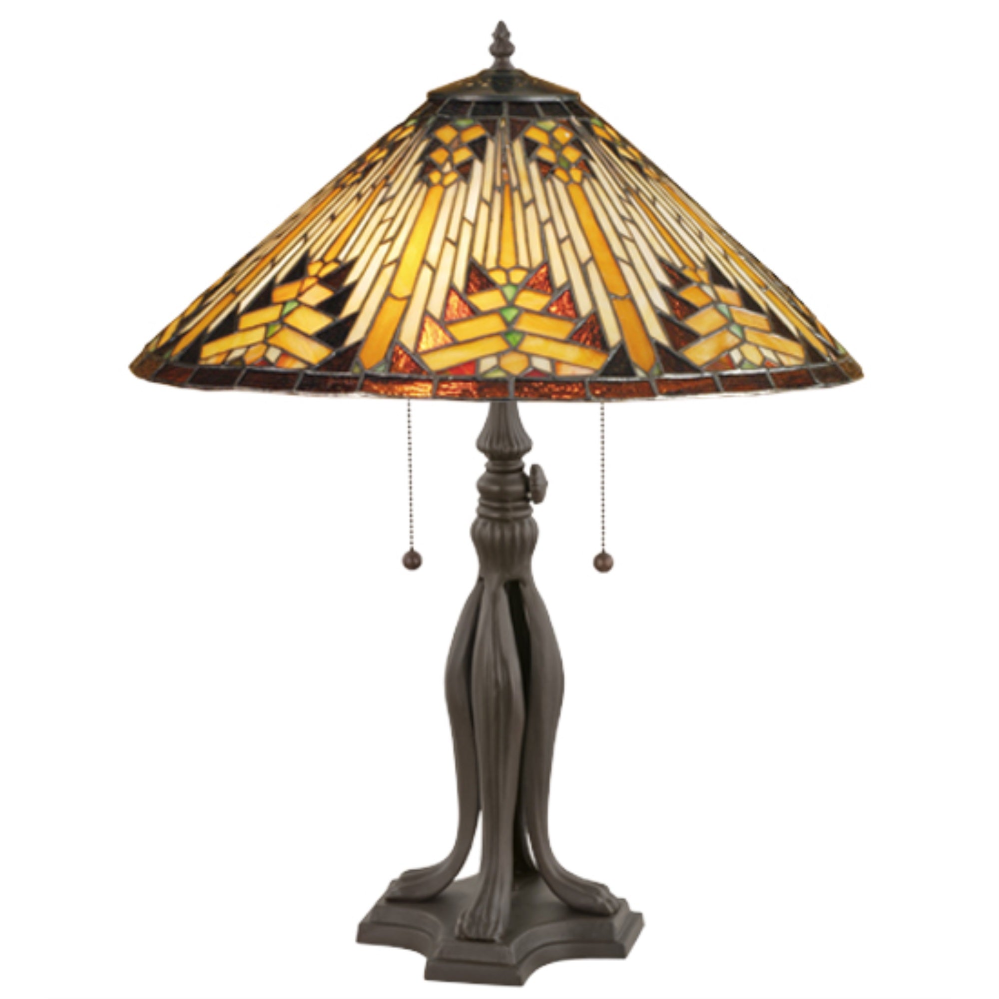 25.5 inchH NUEVO Mission Table Lamp