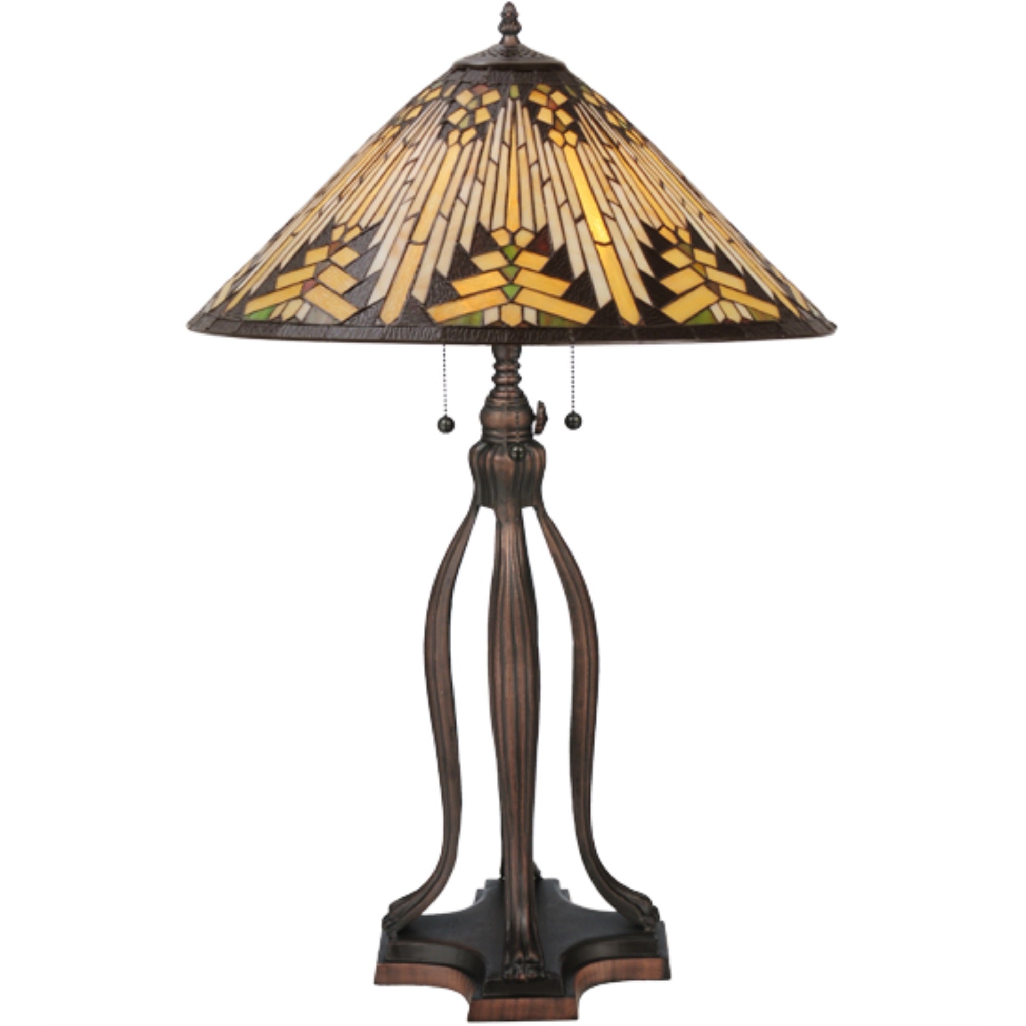 31 inchH NUEVO Mission Table Lamp