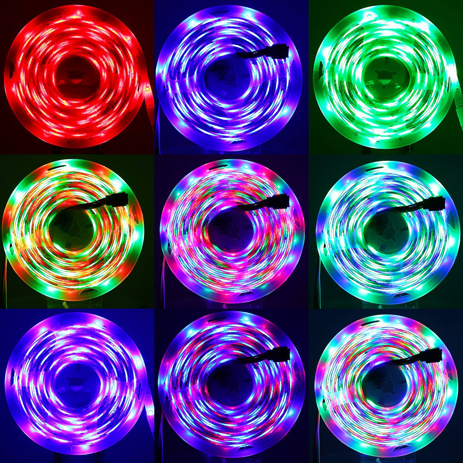 Gpct [Waterproof Bright Led String Lights W/Low Power Consumption. 20 Diff. Color Options/5 Diff. Light Patterns, Speed/Remote Control- Bedroom/Patio/Home/Garden/Wedding/Restaurant/Party/Decoration