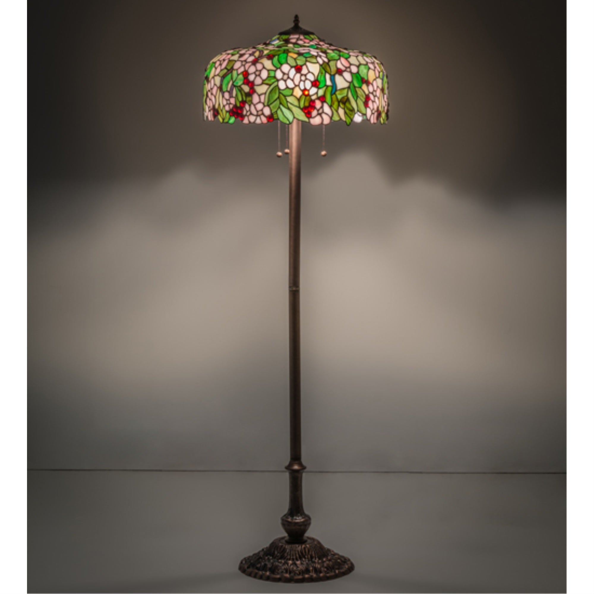 Meyda Tiffany 66466 Lighting Fixture, 63in High, Metal, Bronze/Dark