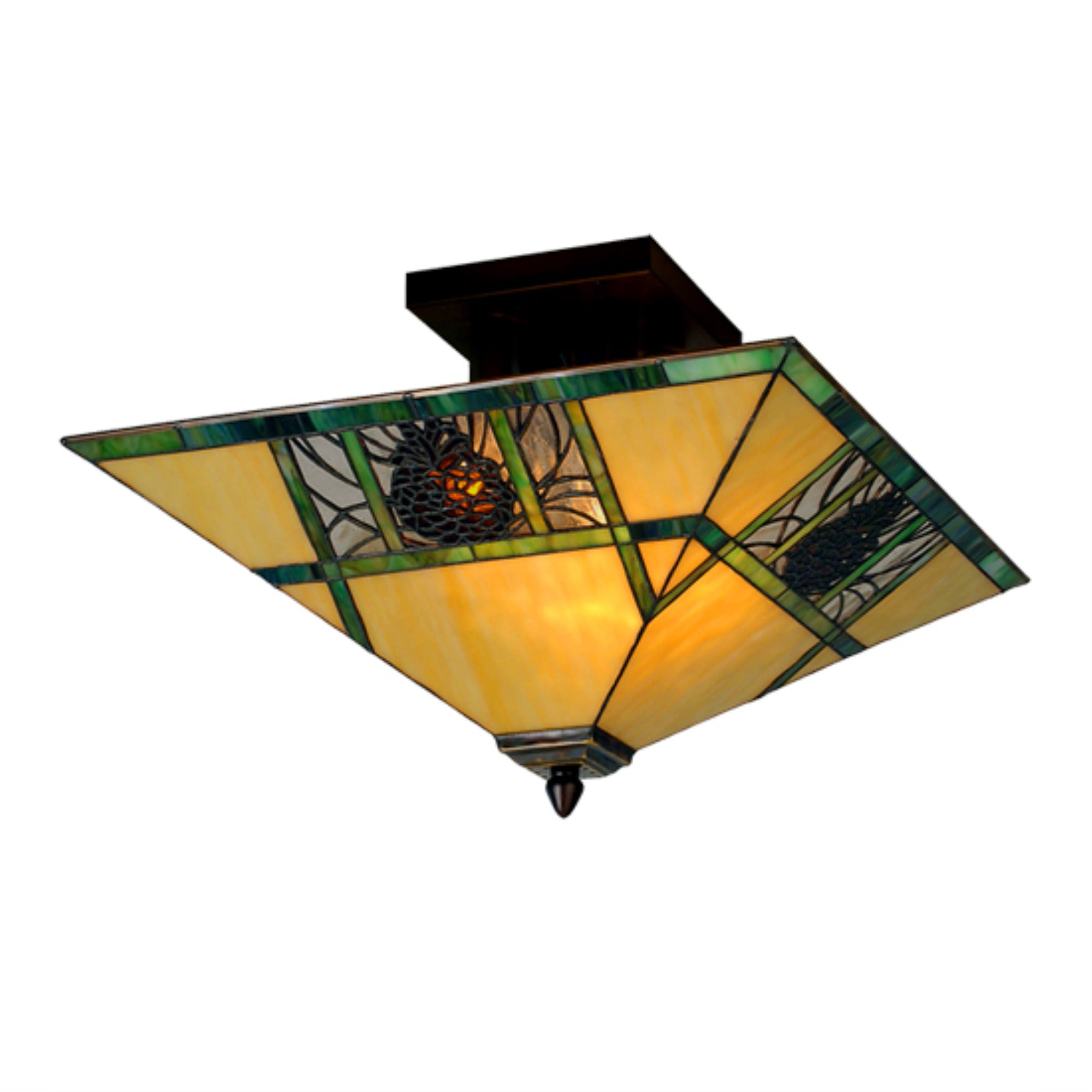 4&quot;W Wisteria Fan Light Shade