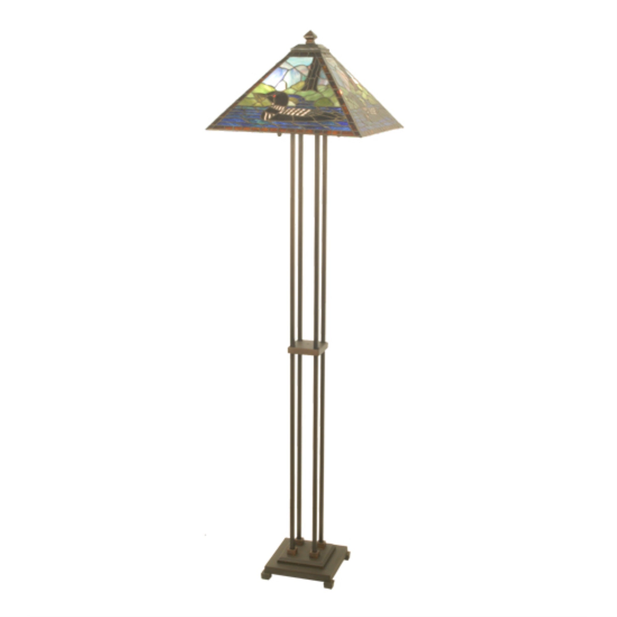 63 inchH Loon Floor Lamp