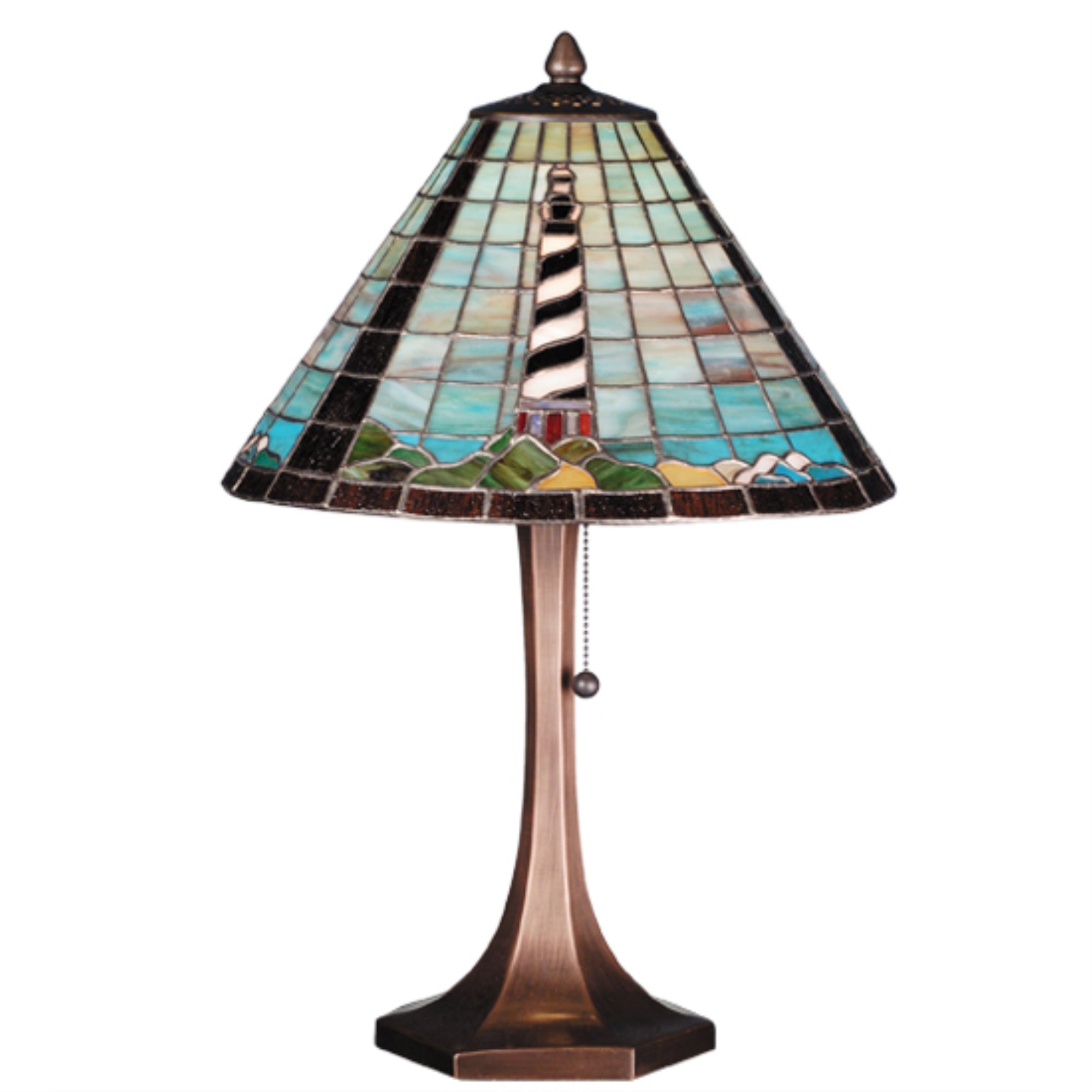 21 inchH The Lighthouse on Cape Hatteras Table Lamp