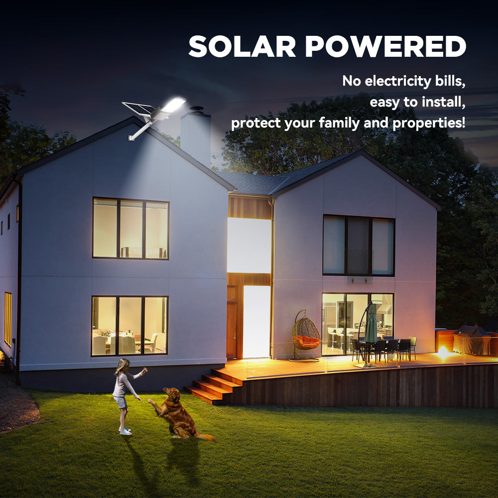 1200W Solar Parking lot Light -40000lumens