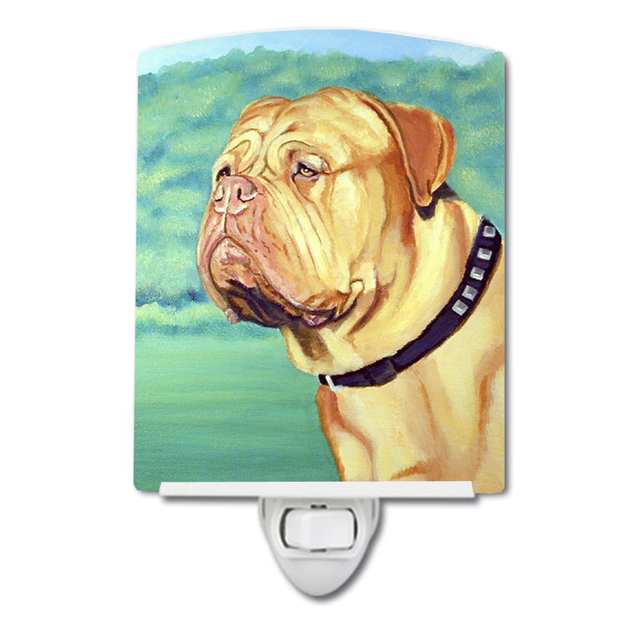  inchCarolines Treasures Dogue de Bordeaux Ceramic Night Light, 6x4, Multicolor inch
