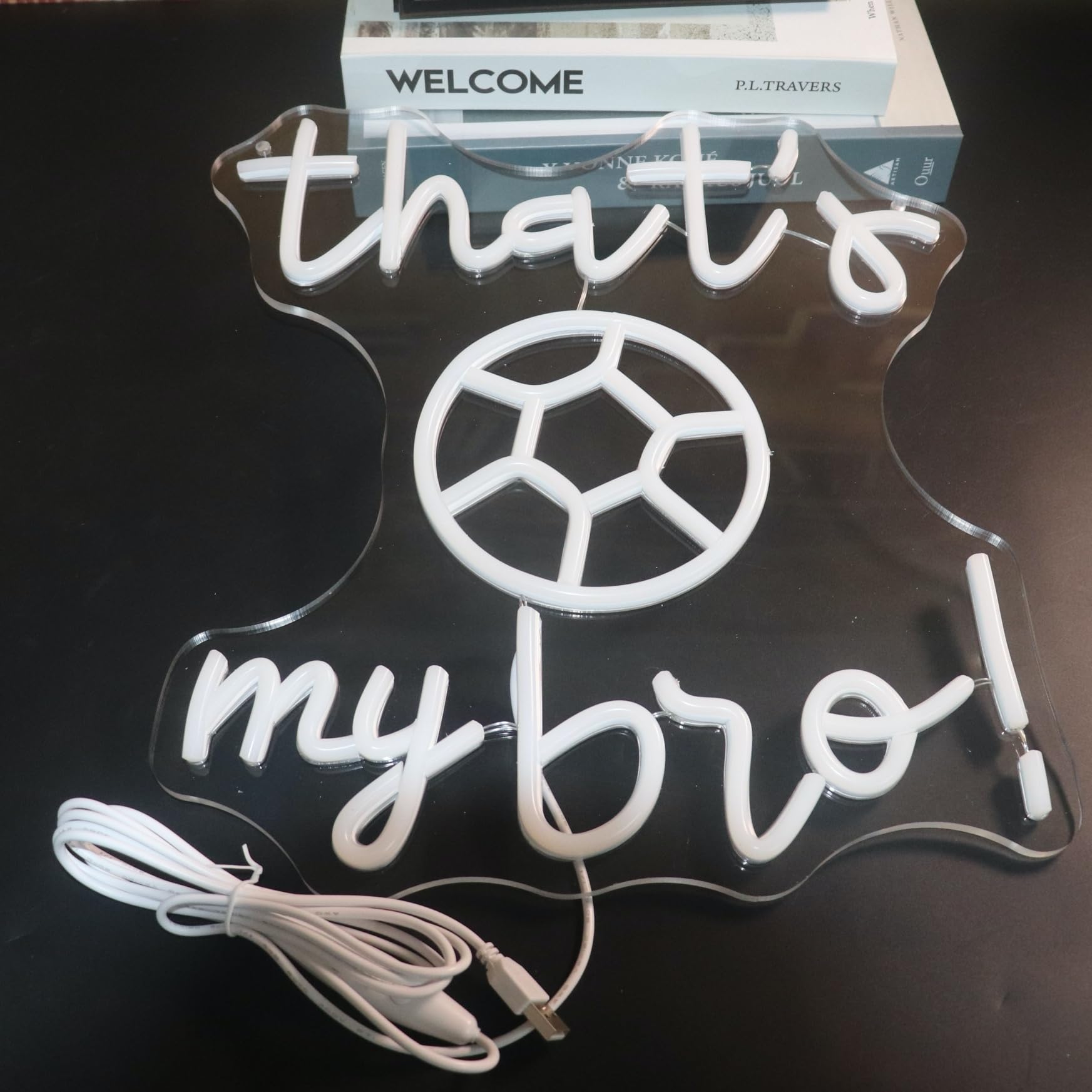 ThatS My Bro Football Lover Neon Sign  Soccer Sport Neon Light Sign Football Club Lights  Led Light Up Signs For University Dormitory Man Cave  Game Room Wall Art Decorations Christmas Birthday Gifts
