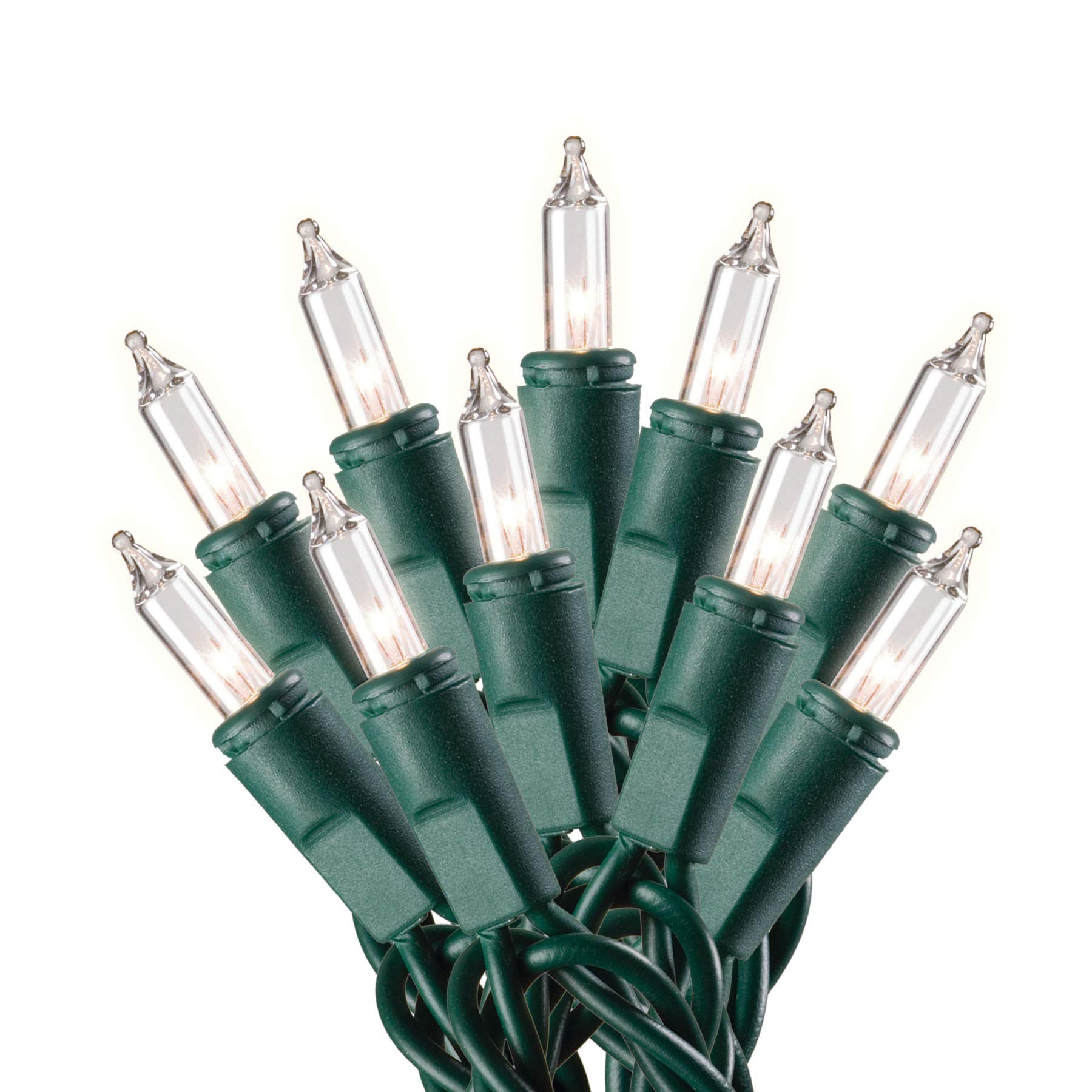 SYLVANIA Mini Lights Clear, 100 Count, Copper Material, Model V4000-34