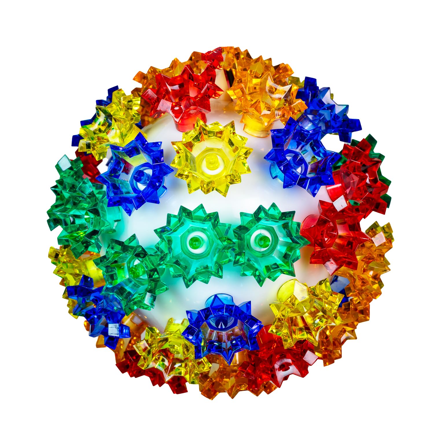 Novelty Lights 50 LED Light Sphere, 6in Diameter, Multicolor Hanging Decor for Outdoor Gazebo or Tree