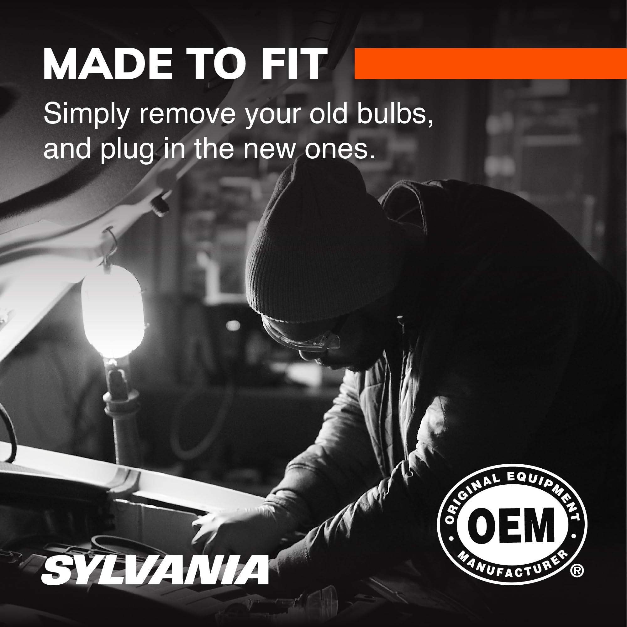 SYLVANIA 9006 SilverStar Ultra Halogen Headlight Bulb - High/Low Beam, Fog Replacement, Brightest Downroad Light, 2-Pack