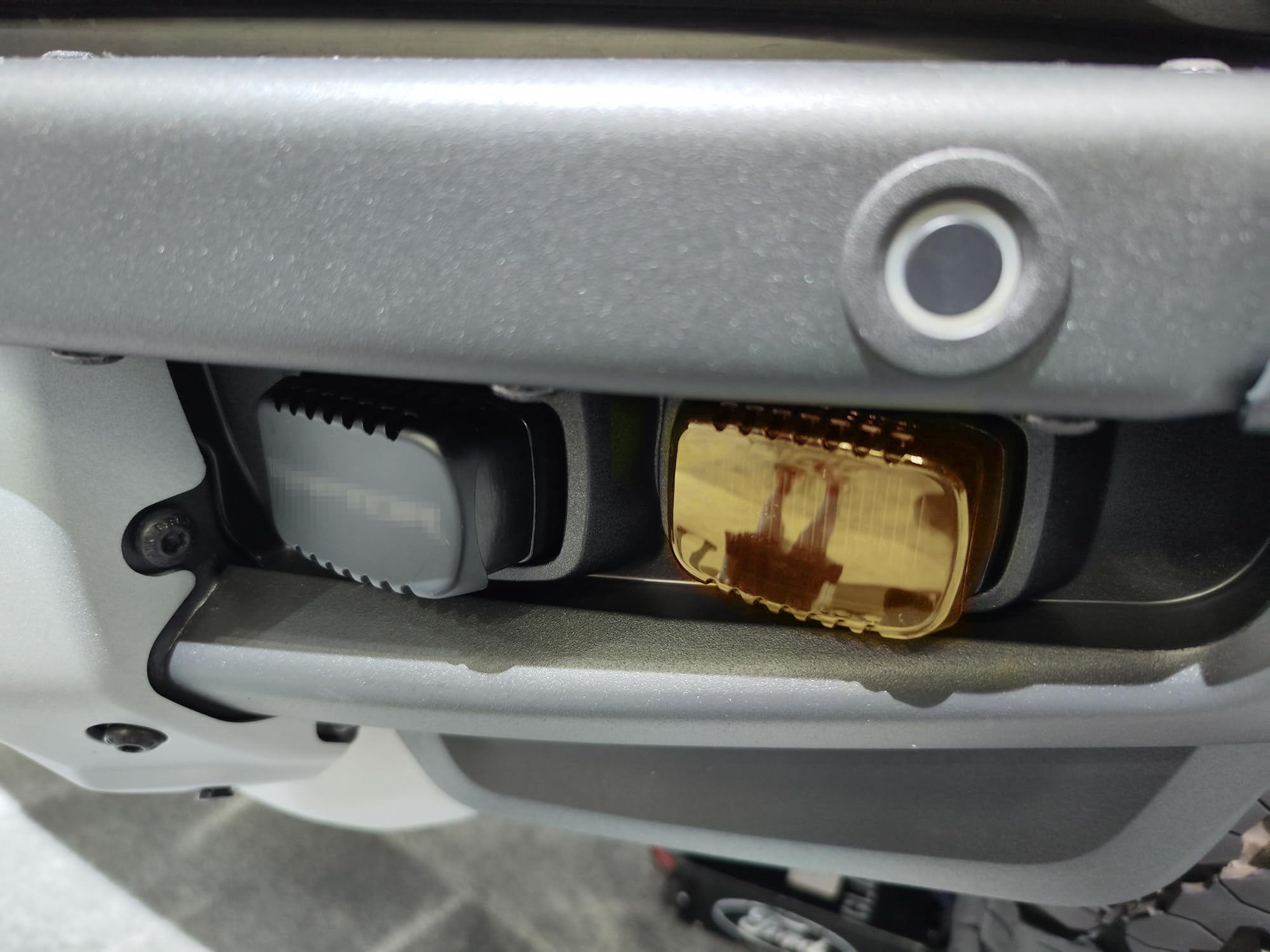 iJDMTOY LED Pod Fog Light Shield Cover Lenses, 2500K Yellow, Compatible with 2021-up Ford F-150 Raptor & 2022-up Bronco Raptor