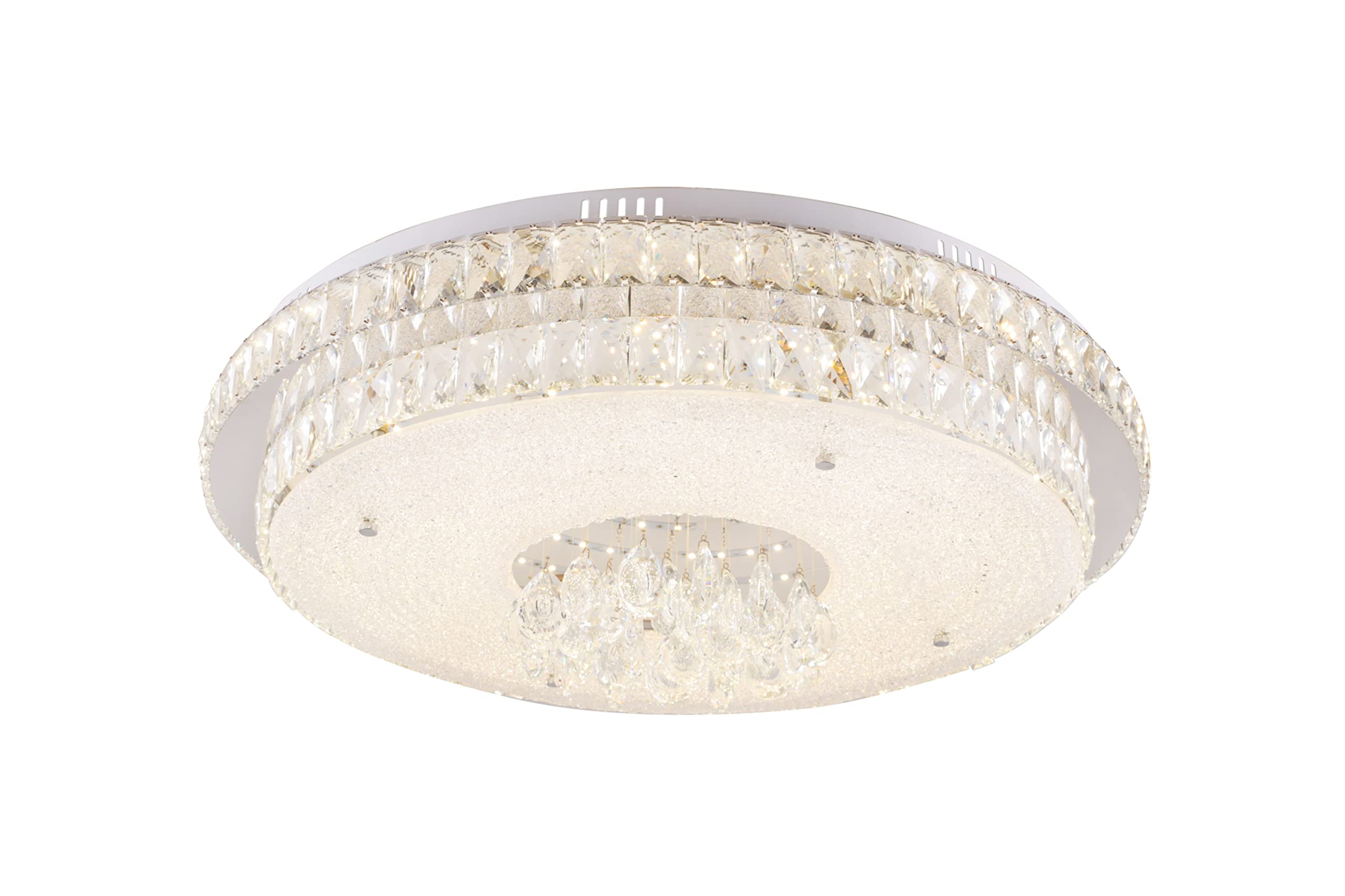 Bromi Design Brilliant Stainless Steel Rd-F-Dx Flush Mount In Chrome