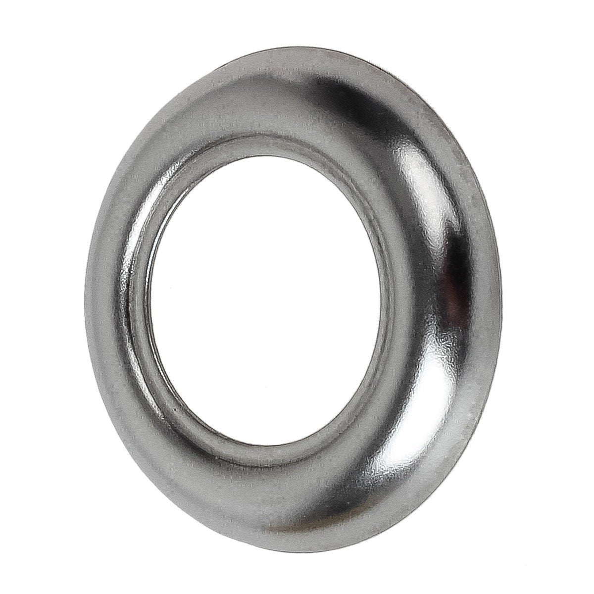 Partsam Stainless Steel Trim Ring Bezel for 3/4in Accent Marker Lights, Chrome, Pack of 100