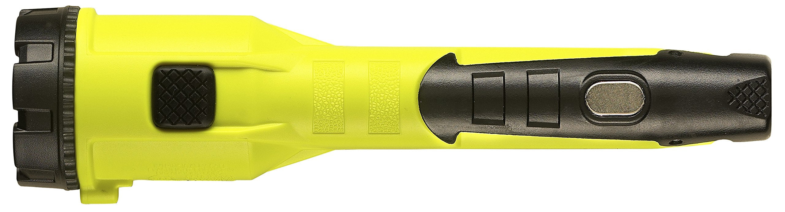 Streamlight 68780 Dualie 3Aa 245-Lumen Magnetic Intrinsically Safe Industrial Flashlight With Spot/Flood Without Batteries, Yell