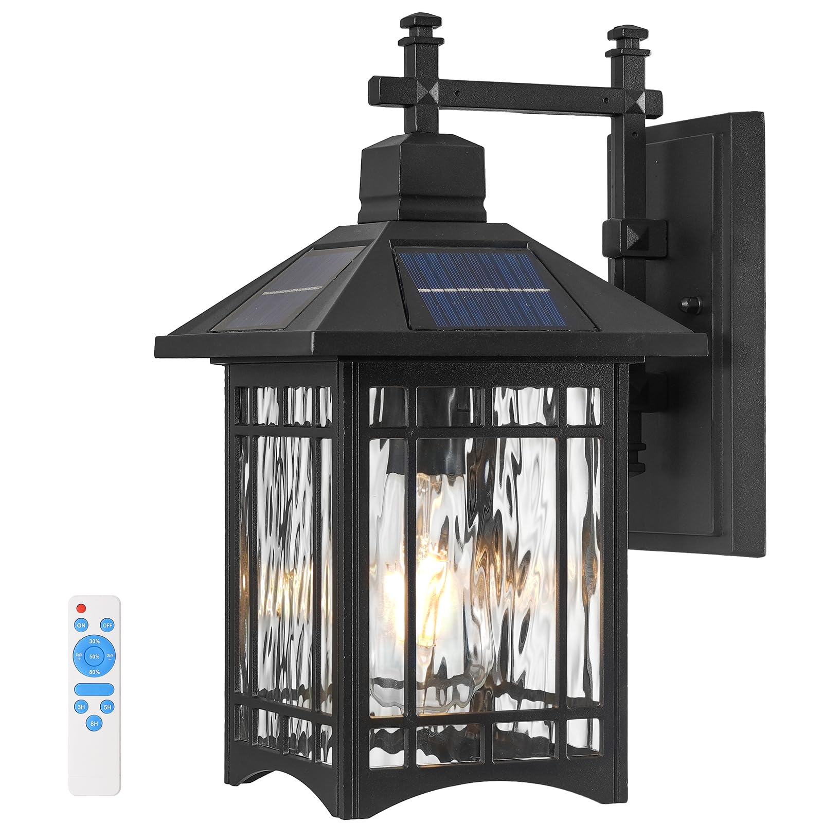 Jafinou Solar Powered Sconce
