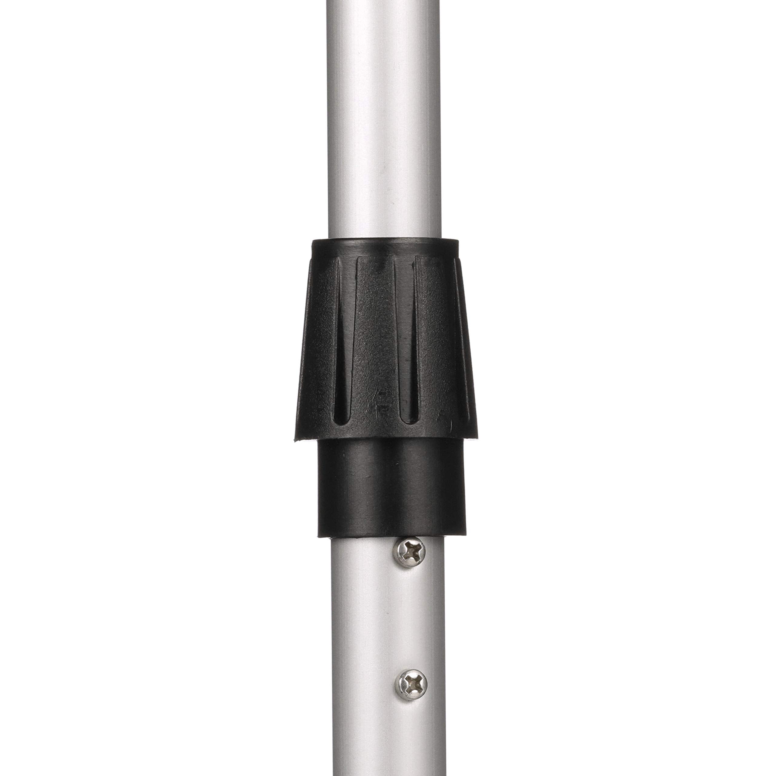 Attwood 5610-48-7 Telescoping Pole Light  All-Around Light  Height-Adjustable 26-42 Inches  2 Mile 360-Degree Visibility  One Size