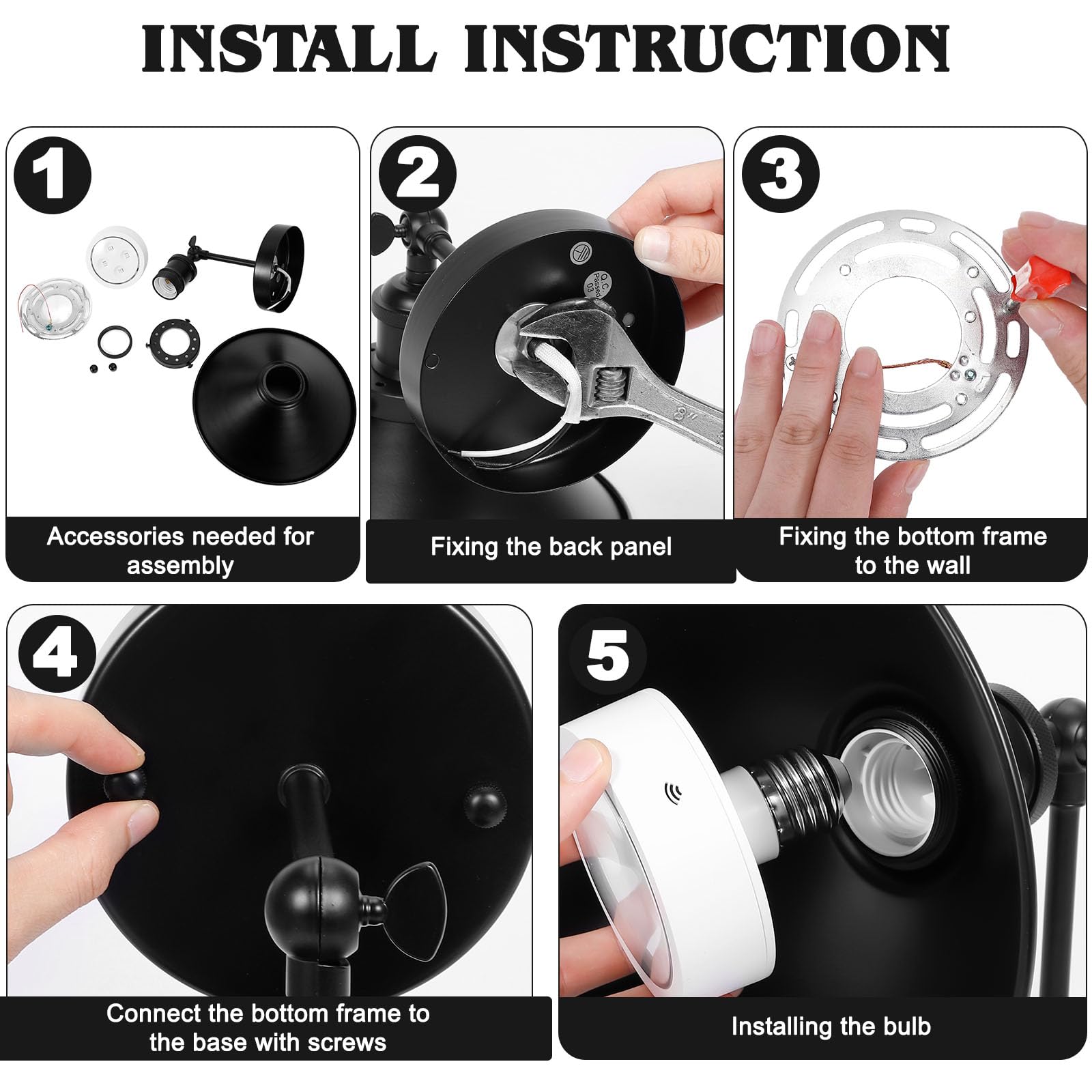 Battery Wall Sconces Set Of Two, Battery Operated Sconces, Dimmable Cordless Wall Sconce, Rgb Fabric Wall Lights No Hardwired Ne