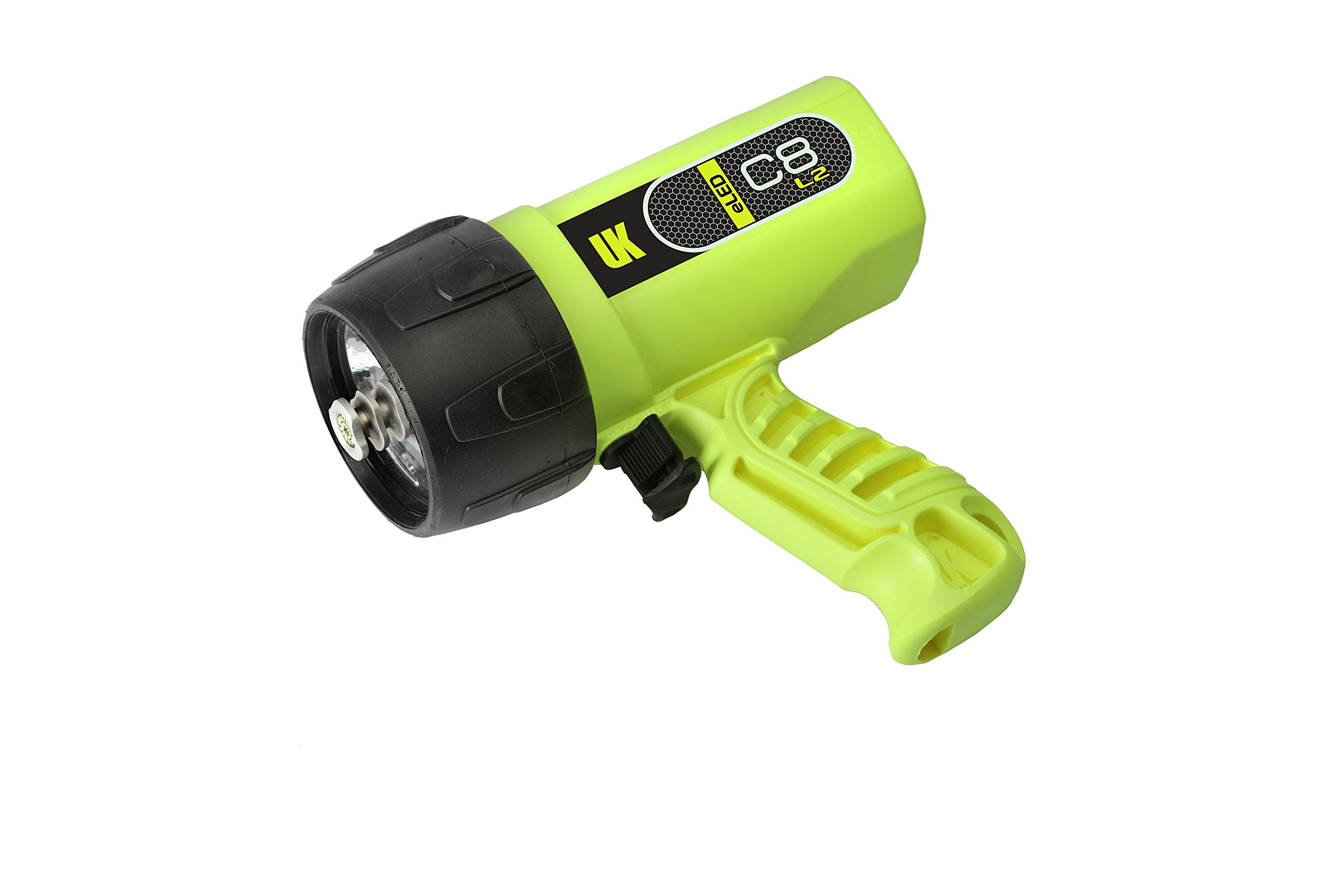 Underwater Kinetics C8 Eled Dive Light - Safety Yellow, Durable Plastic, Waterproof