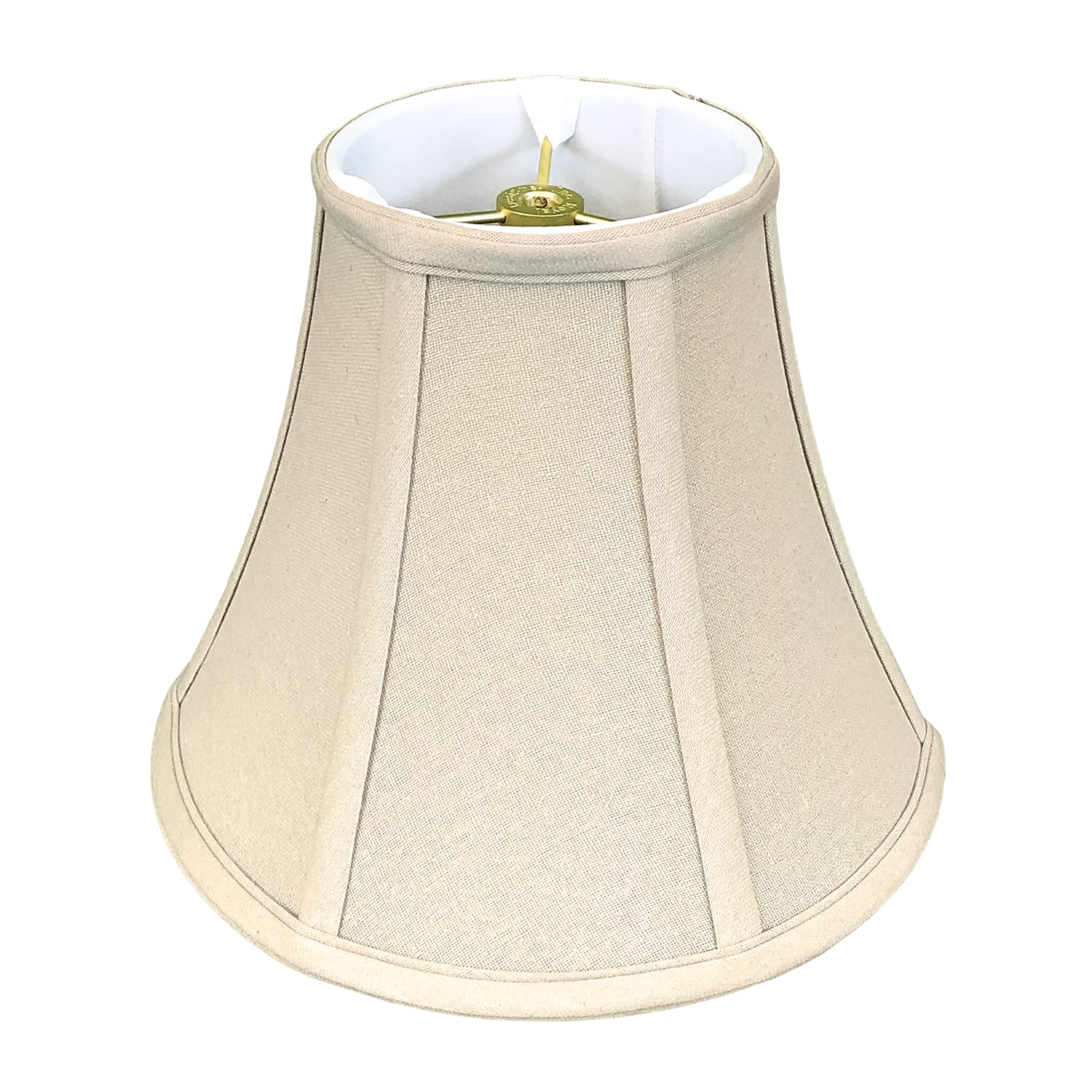 Royal Designs, Inc. Basic Lamp Shade, Linen Beige, 8in x 16in x 12.625in, Model BSO-704-16LNBG