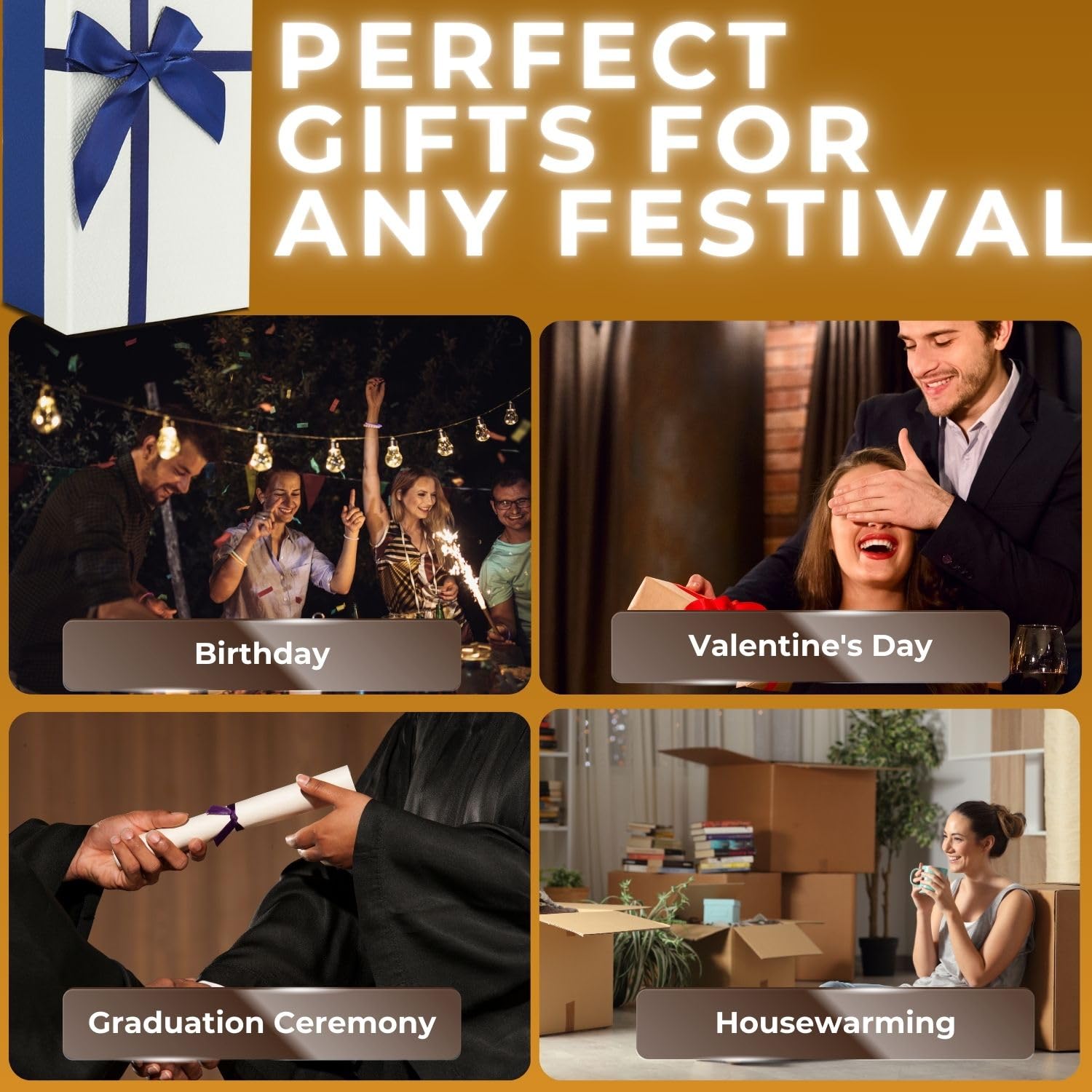 Flexzion 3D Clover Crystal Ball Night Light - Led Light Hologram Glass Lamp With Solid Wood Base  Usb Powered Crystal Ball Lamp With Adjustable Brightness For Home Decor Display Gift  2.4Inch(60Mm)