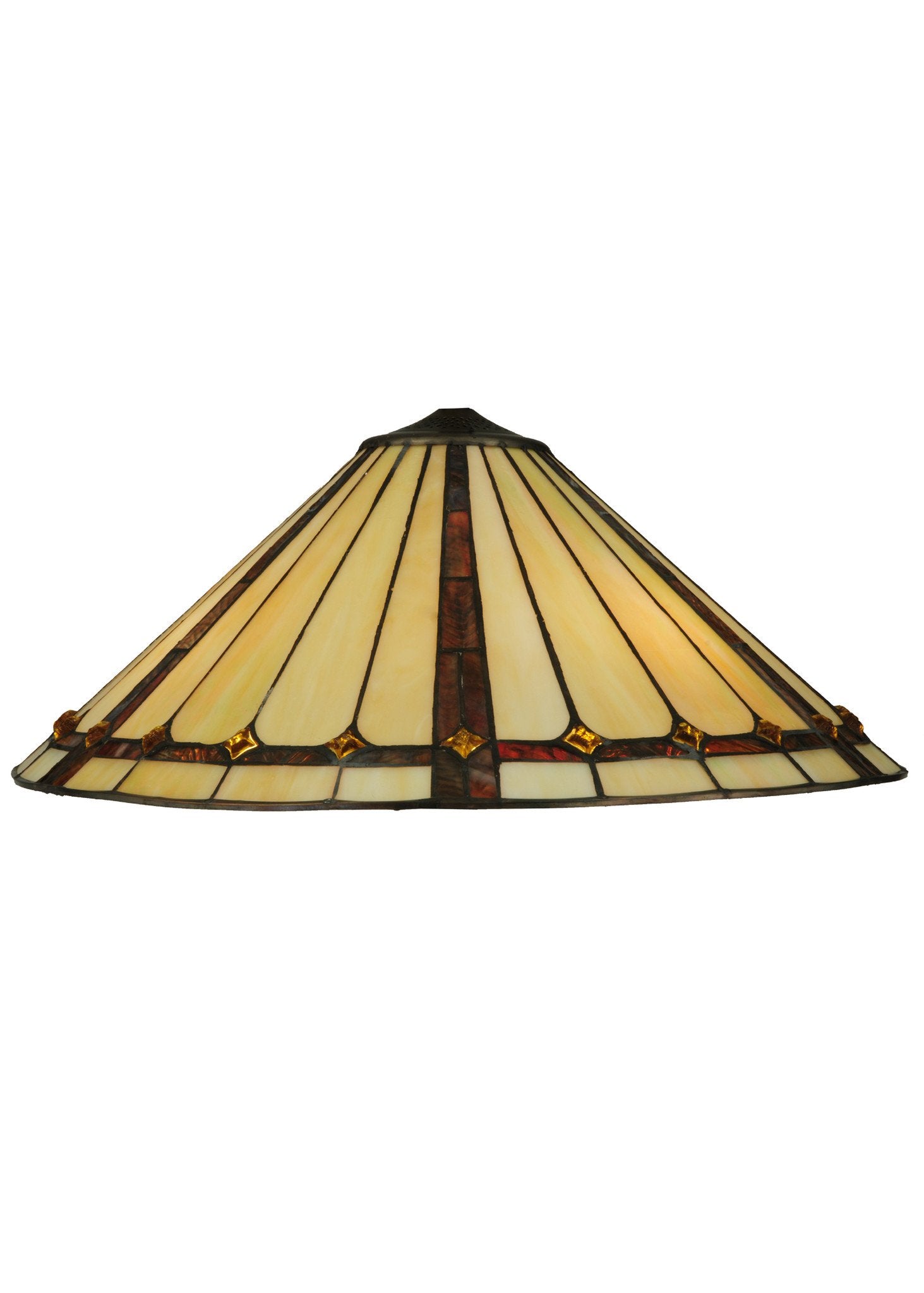 Meyda Tiffany Lighting Fixture, 20in Width, Metal, Bronze/Dark, Model 133548