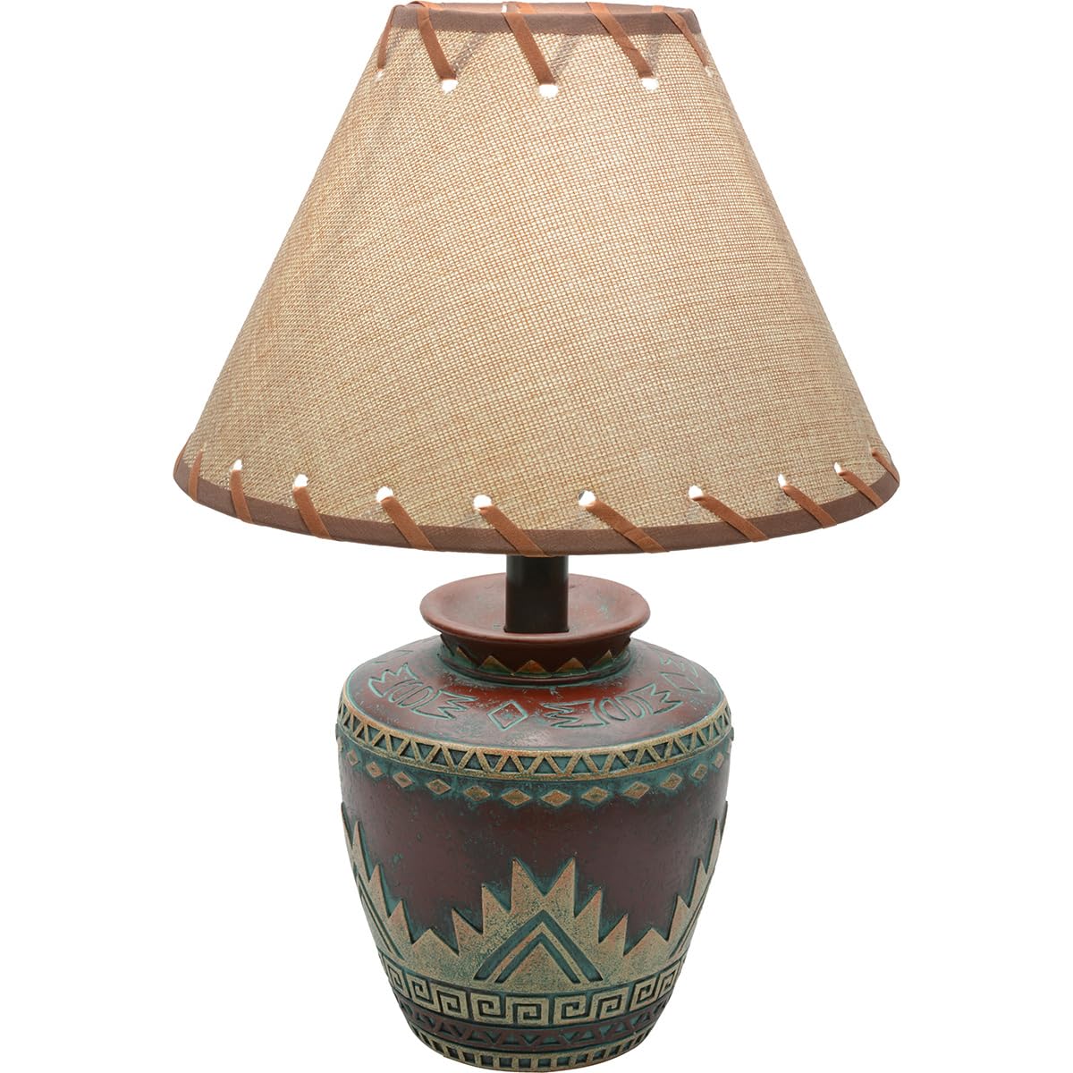 Black Forest D?Or - Bryce Canyon Accent Lamp For Cabin, Living Room, Nightstand, Desk - Vintage Rustic Home D?Or - 15'' X 10''