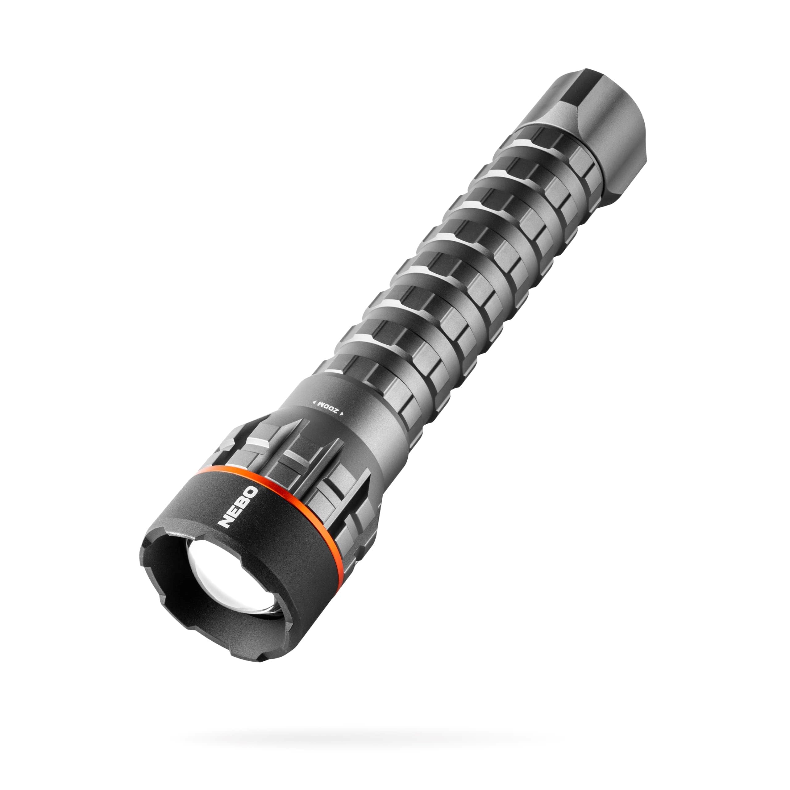 NEBO Newton 2500L Powerful, Durable, Handheld Flashlight with 5 Light Modes and Easy Touch Button Selector