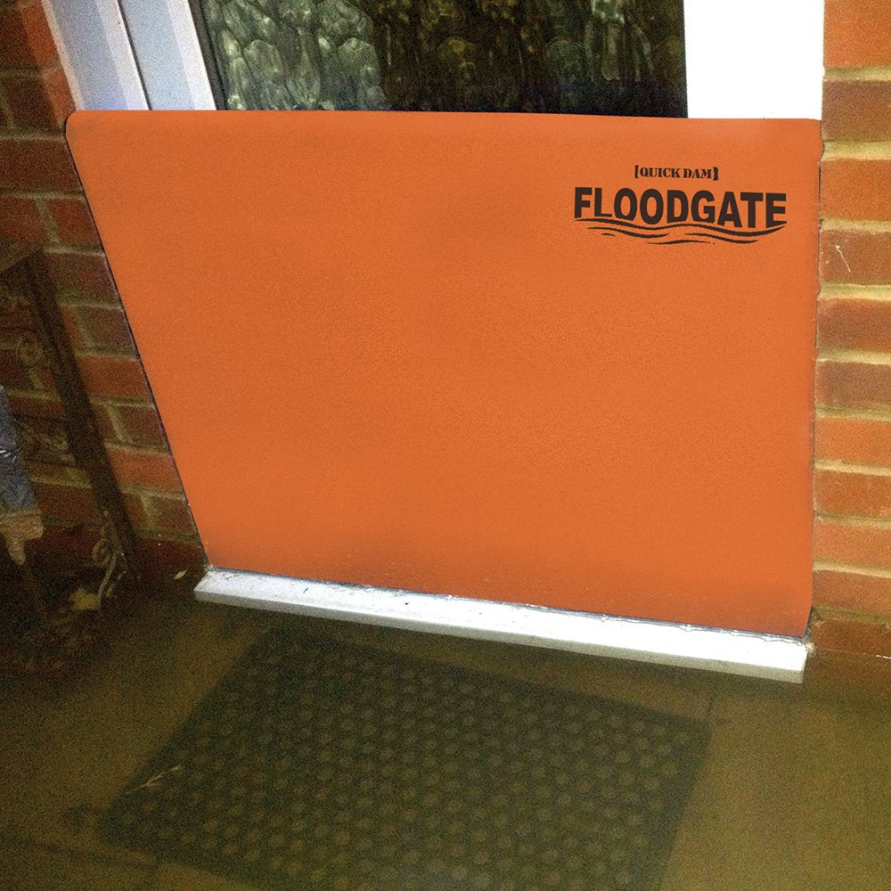 Quick Dam QDFG40 Flood Gate - Doorway Flood Guard for 40-45" Openings, 40-in, Water Barrier