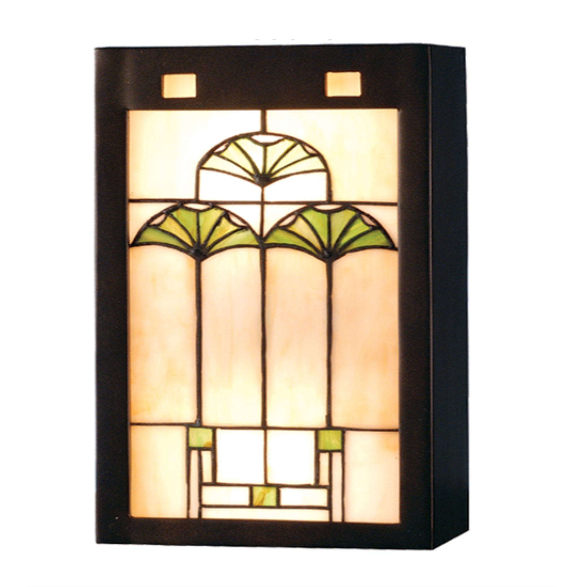 7.5 inchW Ginkgo Wall Sconce