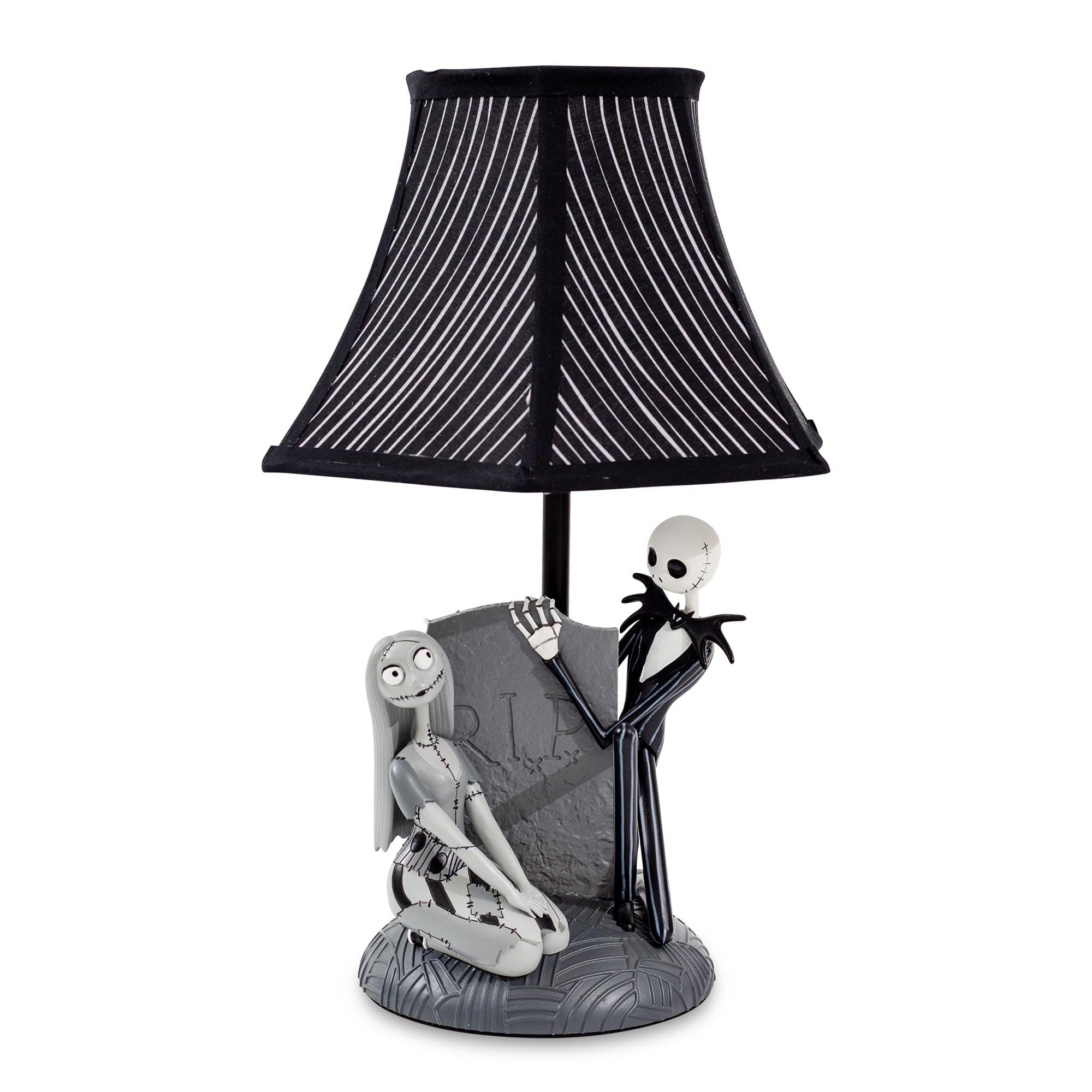 Ukonic Tim Burton's The Nightmare Before Christmas Jack and Sally 15 Inch Table Lamp
