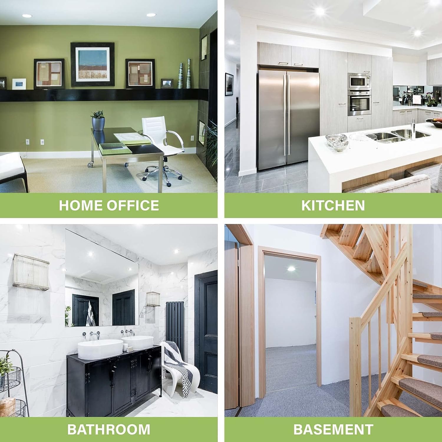 Sigalux Led Flood Lights Indoor, Br30 Led Bulb 65W Equivalent, Dimmable Recessed Light Bulbs 650Lm 5000K Daylight Can Light Bulbs, E26 Base Bulged Light Bulbs Ul Listed, 24 Pack