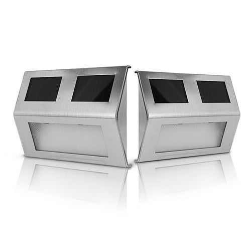 Gpct Solarek 2-Pack Waterproof Led Motion Sensor Fence Light For Yard, Garden, & Outdoor Use