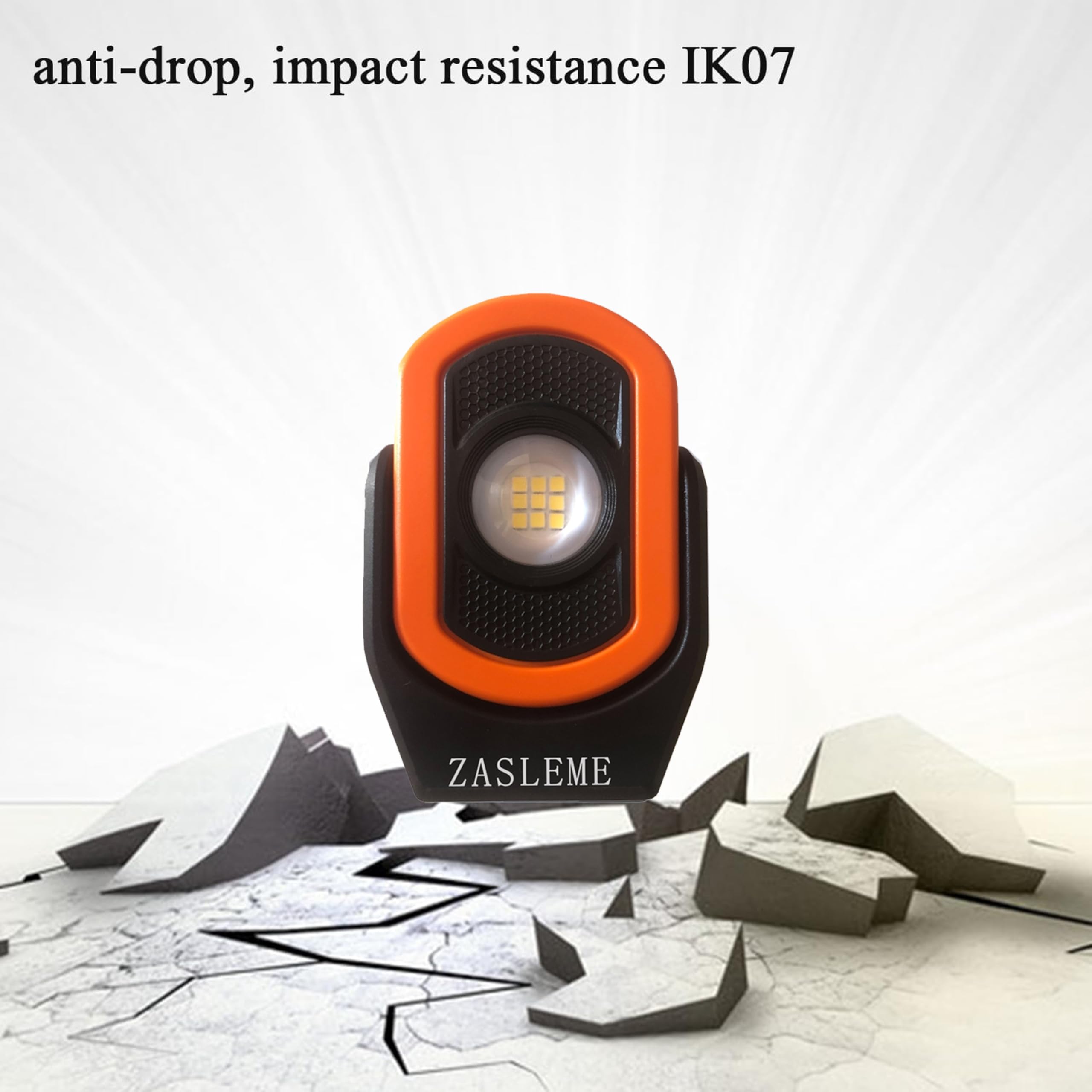 Zasleme Upgrade 780 Lumens Little Cyclopia Led Rechargeable Work Light,Magnetic Light Rechargeable,Usb-C Magnet Lights Rechargea