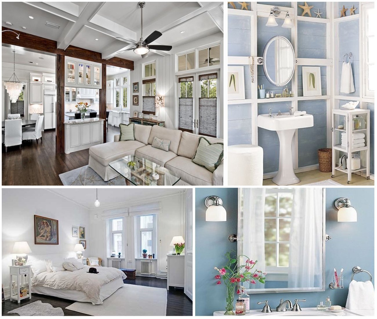 Crlight 6W Edison Led Globe Bulb, 4000K Daylight White, Dimmable, 6 Pack, E