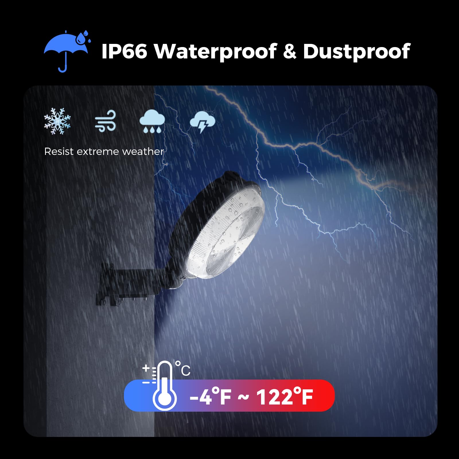 Aikvsxer Led Barn Lights 160W 24000Lm Yard Area Light Dusk To Dawn Outdoor Lighting 6500K Security Flood Light Ip66 Waterproof For Garden Garages Street Warehouse Farmhouse 12 Pack