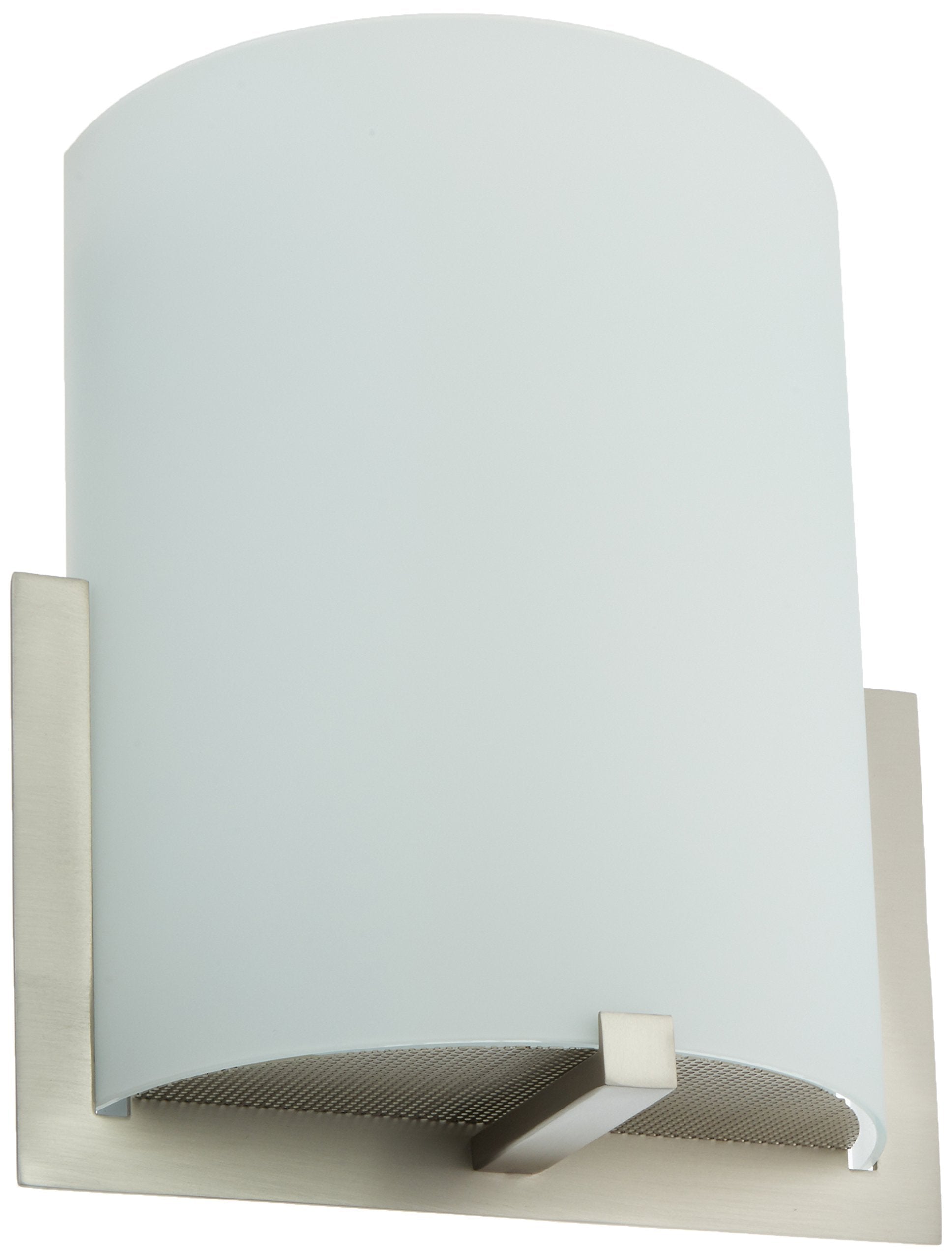 Access 20445-BS/OPL Transitional Two Light Wall Sconce from Cobalt Collection in Pewter, Nickel, Silver Finish, 10.25 inches