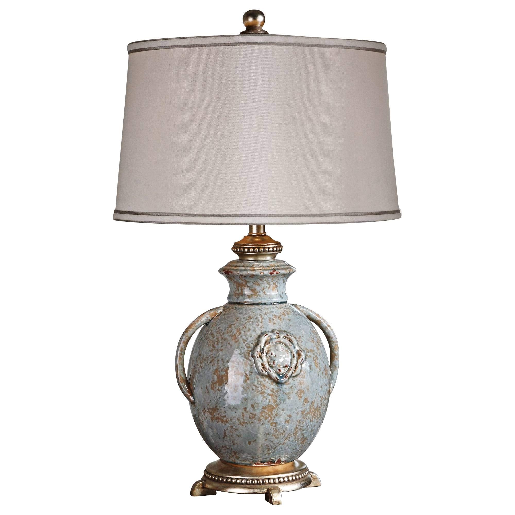 Uttermost Cancello - 1 Light Table Lamp - 17 inches Wide by 17 inches deep