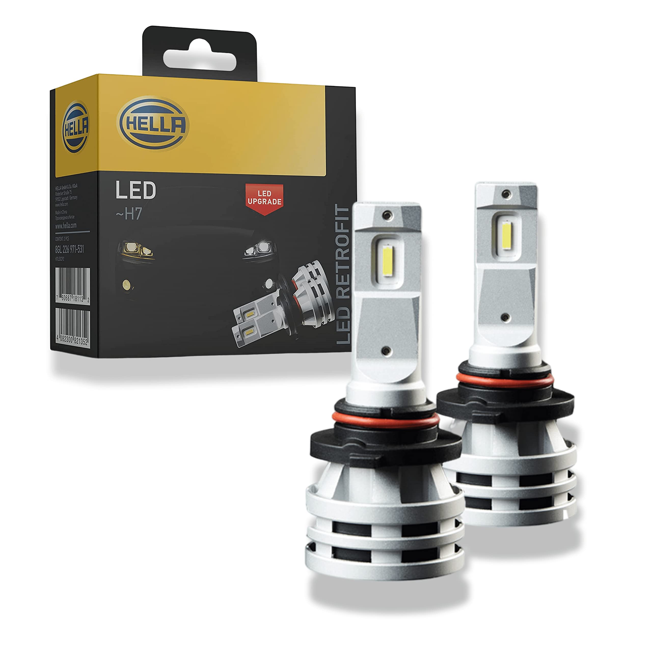 LED-H7 12/24V-LED (PX26D) 6500K 20W