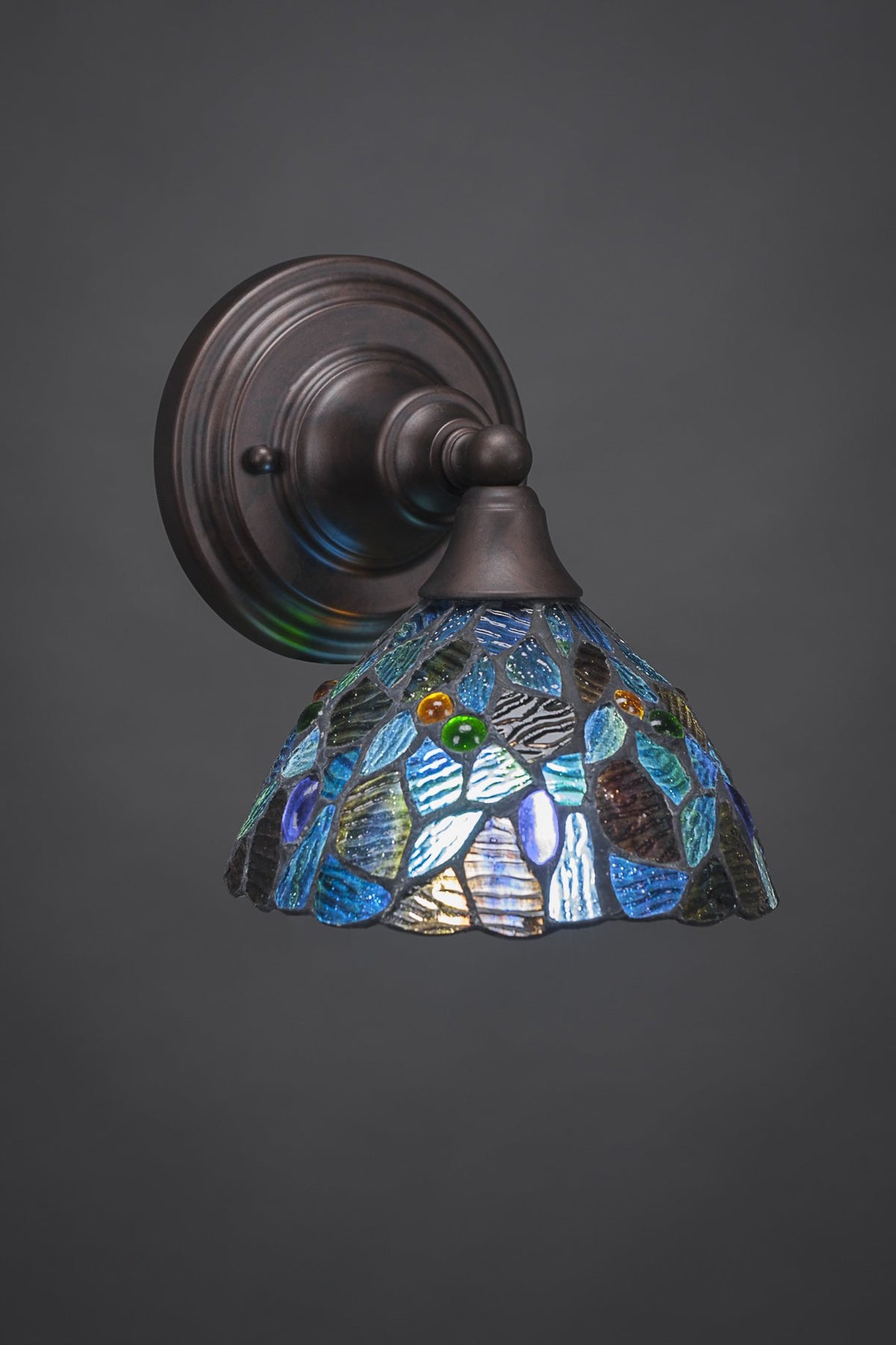 Toltec Lighting 1 Light Wall Sconce In Bronze (40-Brz-9955)