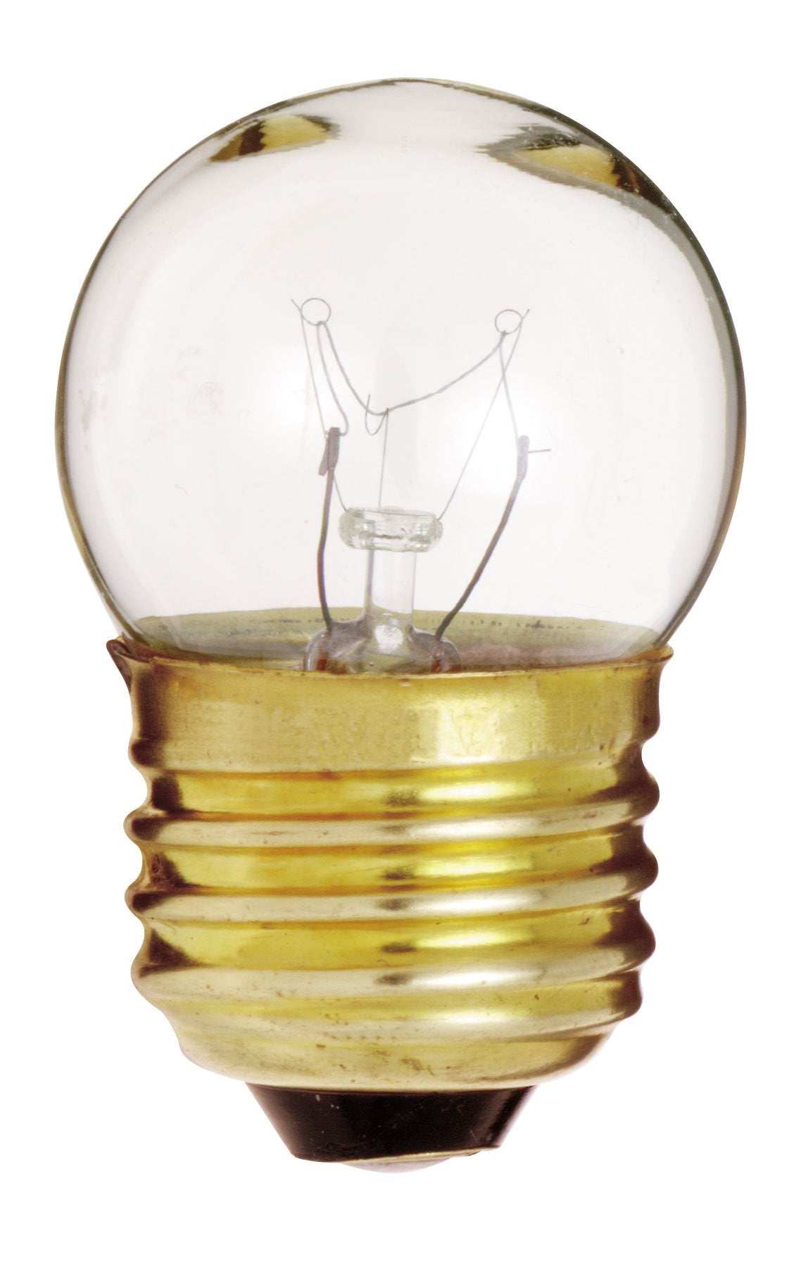 Satco S3795 7.5W S11 Incandescent Lamp, Medium Base, Gloss White, 1 Count