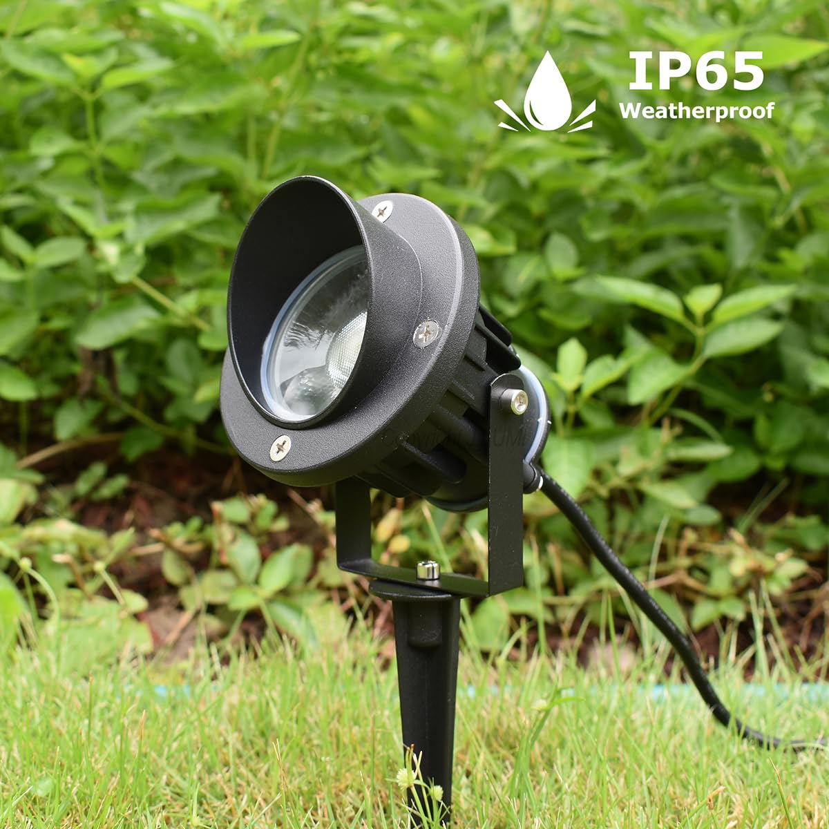 J.LUMI LED Spotlights, 9W 120V, 5000K Daylight, Aluminum, Black, Model GBS9809, 2 Pack