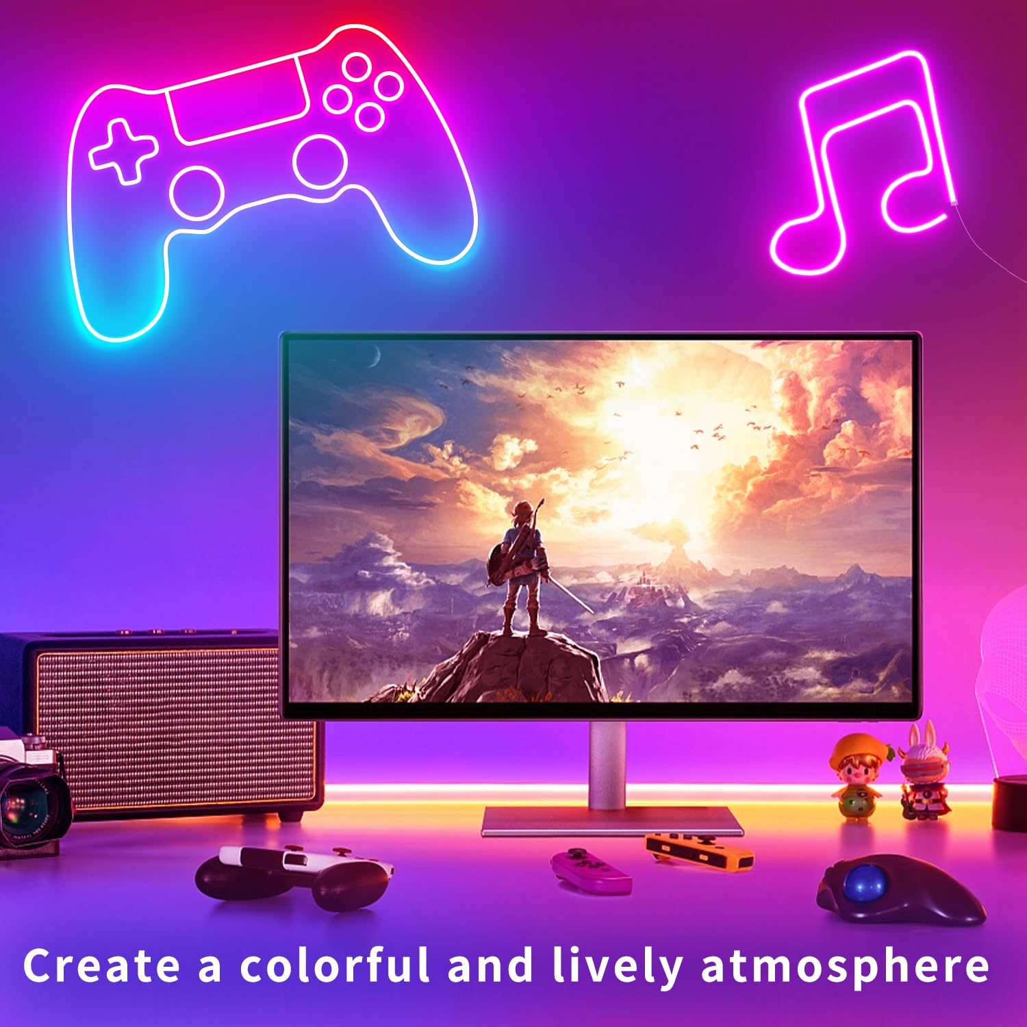 Segrass 100Ft Led Neon Rope Lights,Control With App/Remote,Flexible Led Rope Lights Outdoor Rgb Neon Lights Waterproof,Music Syn