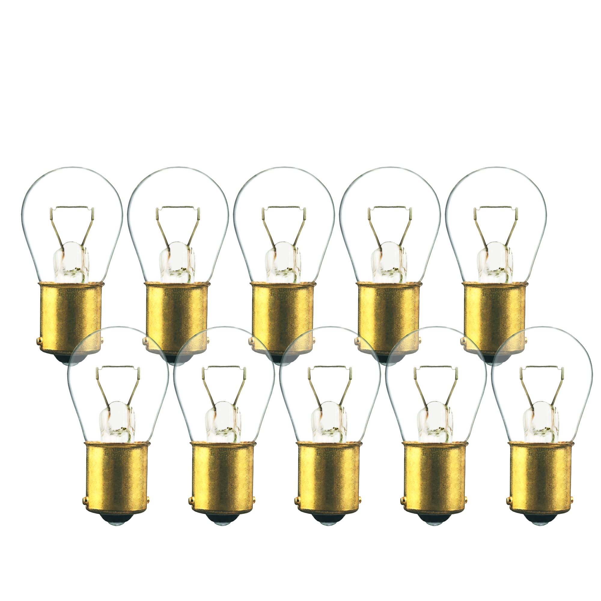 CEC Industries 1141 Miniature Bulb, Warm White, 12.8V, 18.4W, 10 Count