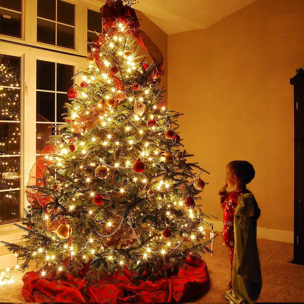 Brizled Gentle Twinkle Christmas Lights  33Ft 100 Led Christmas String Lights  120V Ul Certified Xmas Tree Light Connectable Twinkle Xmas Light Indoor Outdoor For Home Tree Holiday Wedding Patio Decor