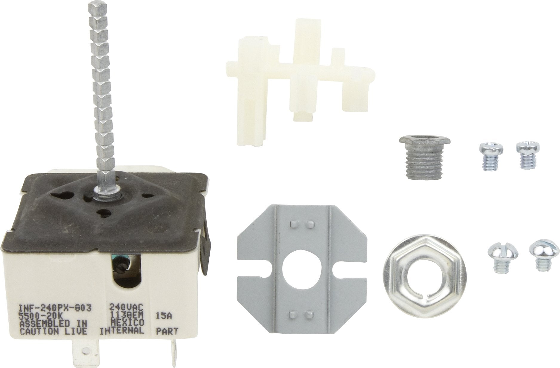 Invenses 5500-200 Climate Controls Infinite Switch - Black Copper Material