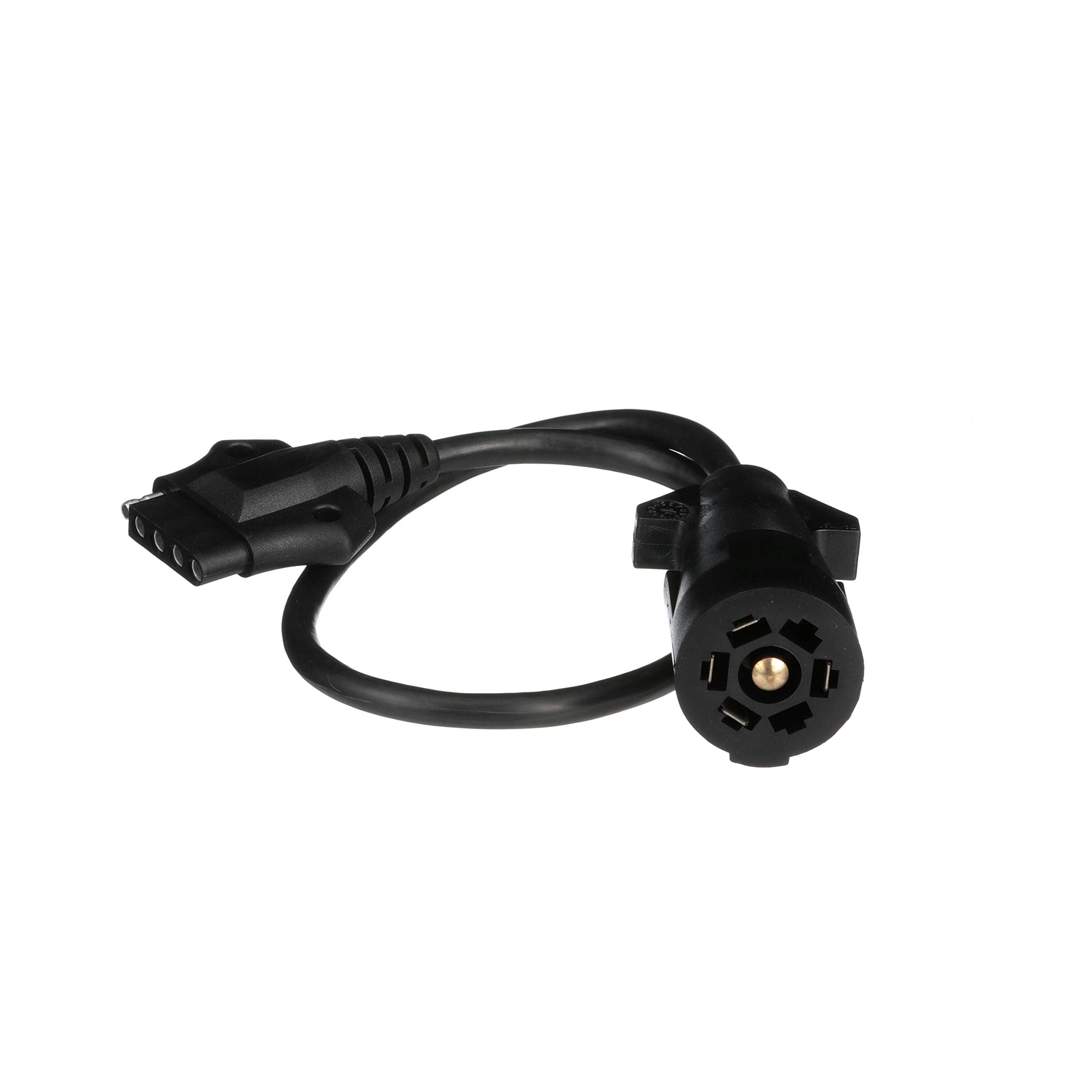 Seachoice 7-Way Round To 5-Way Flat Cable Adapter, Boat Trailer, 18 In.