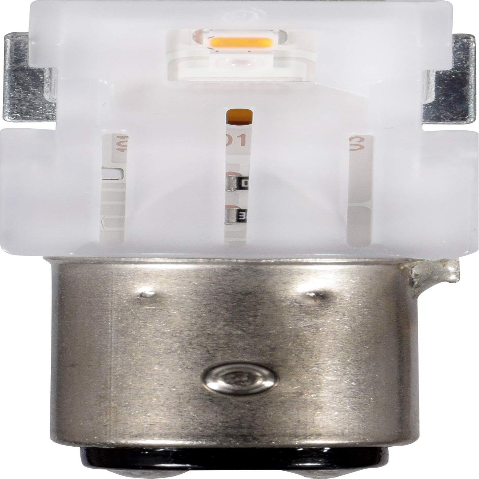 Sylvania 2057 Led Amber Mini Bulb - Bright, Ideal For Park And Turn Lights, 2-Pack